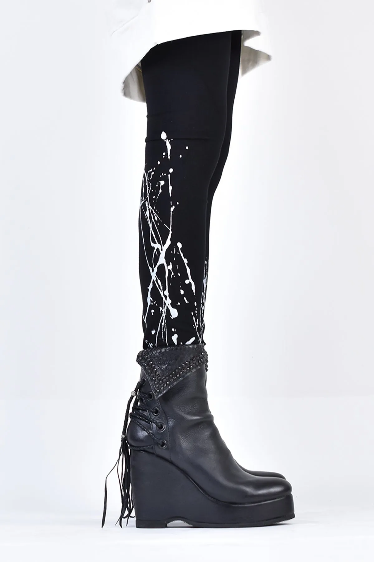 2002-PT10 Splash Leggings Black