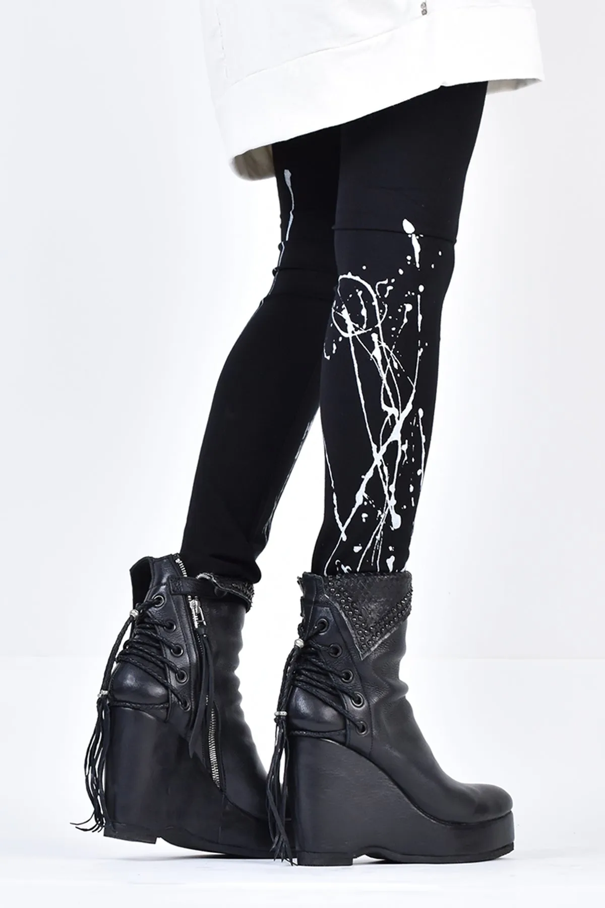 2002-PT10 Splash Leggings Black