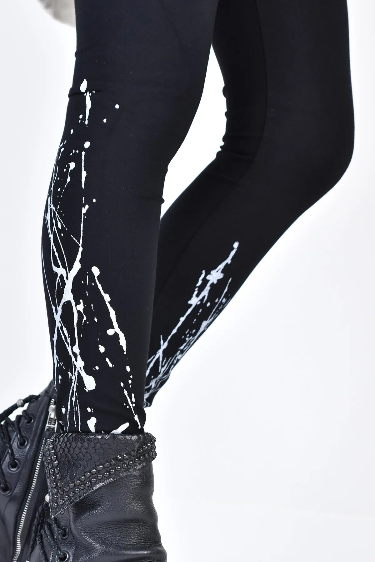 2002-PT10 Splash Leggings Black