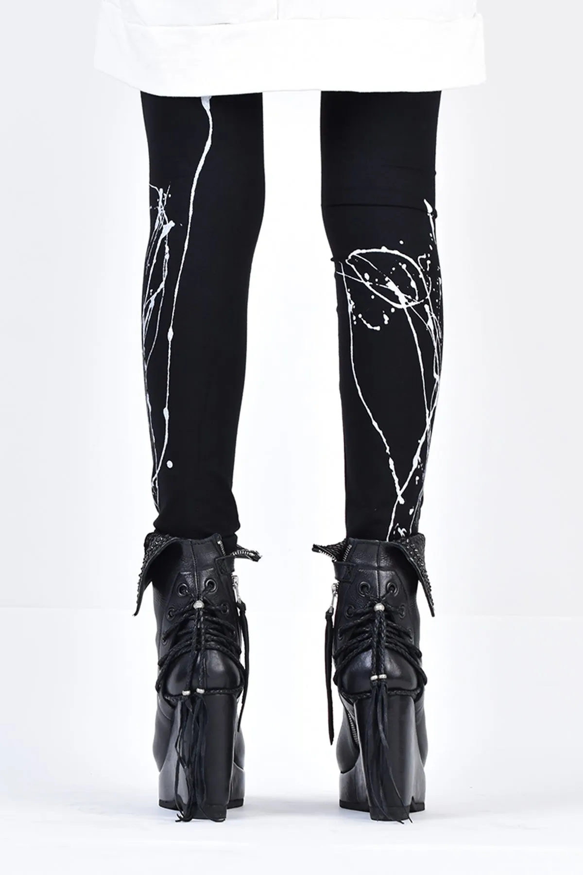 2002-PT10 Splash Leggings Black