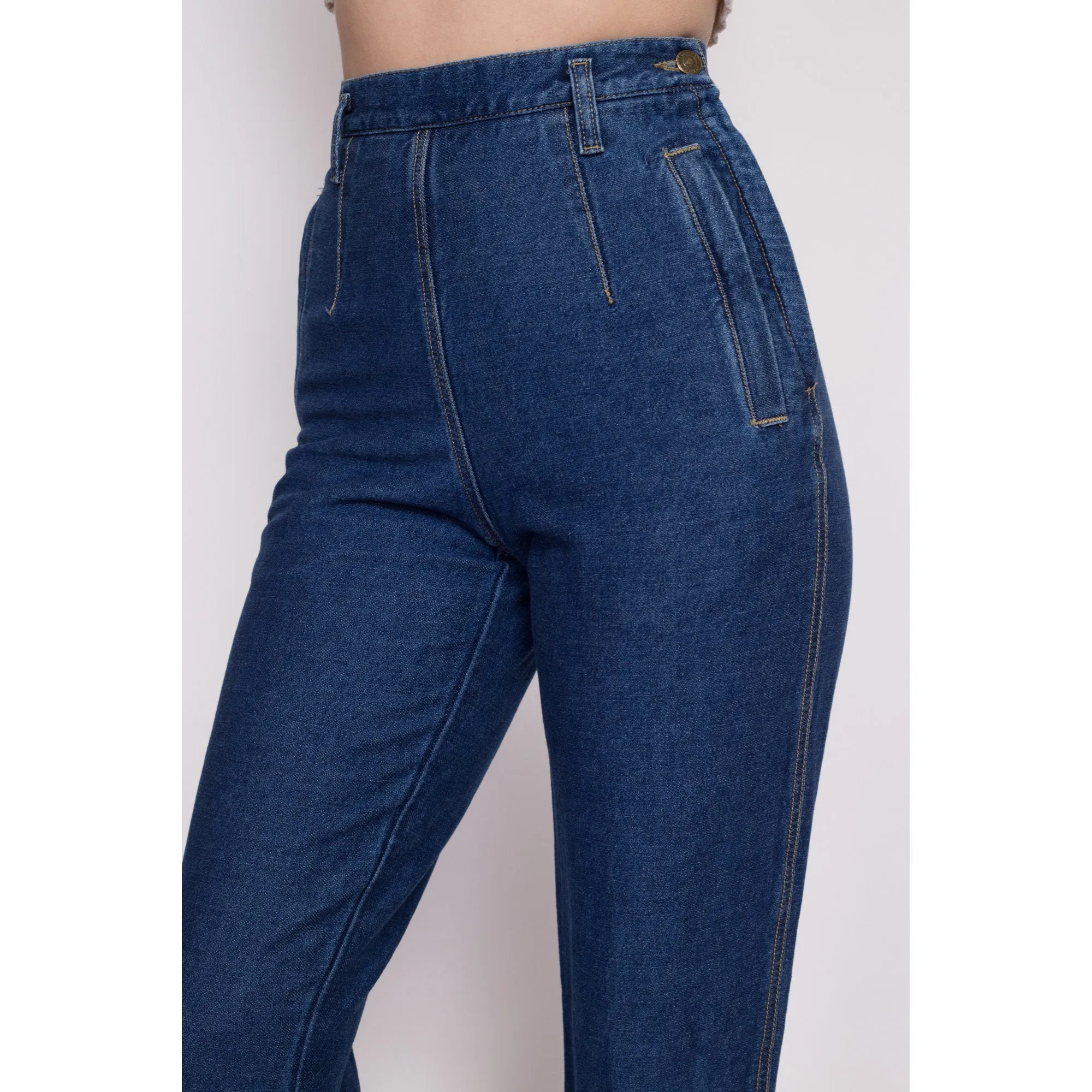 90s Lizwear Stirrup Side Zip Jeans - Extra Small, 25"