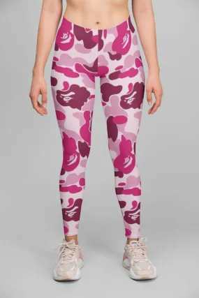 Alpine Pink Pattern Legging