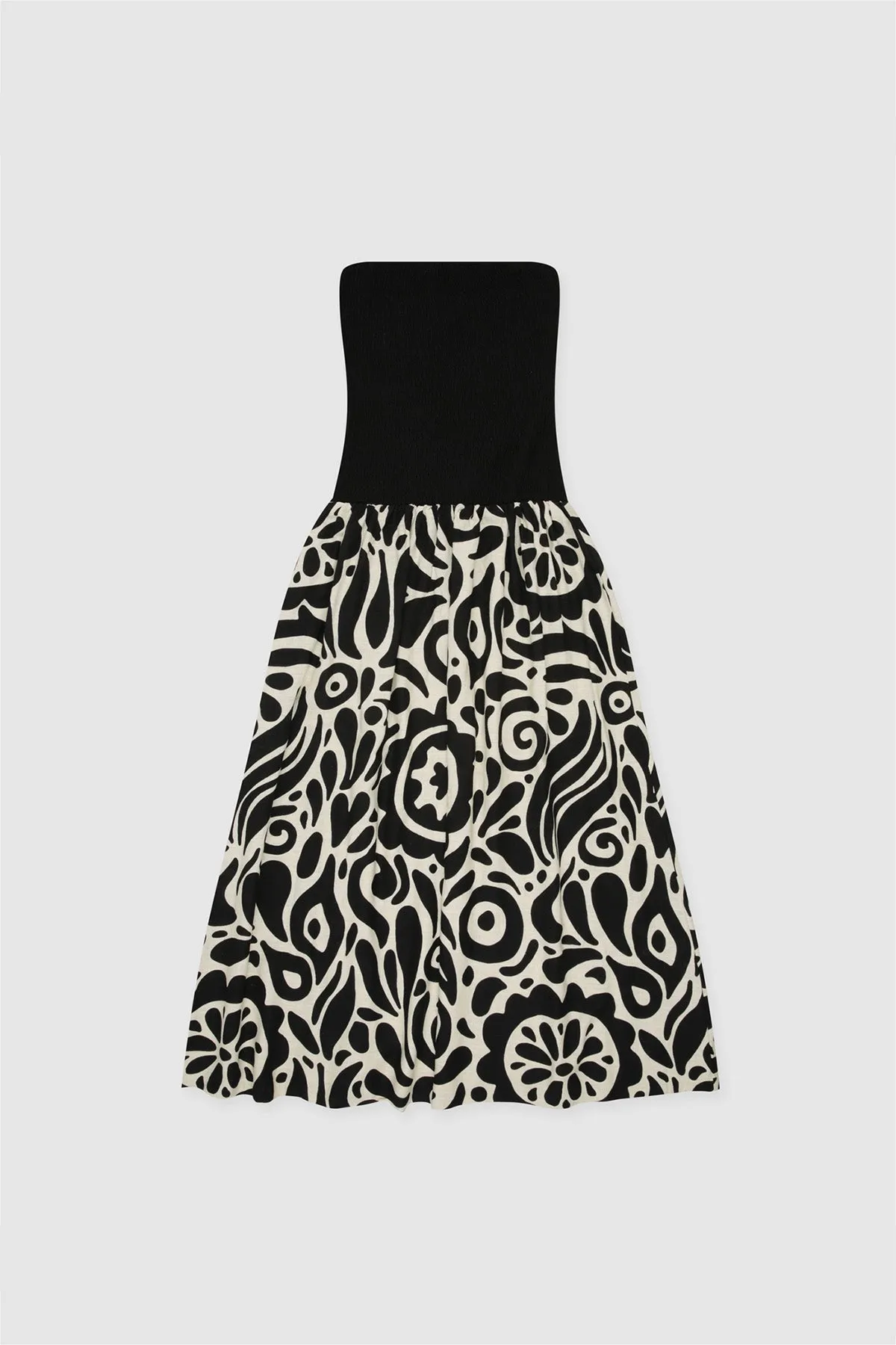 Alyss Maxi Dress - Noir Geo