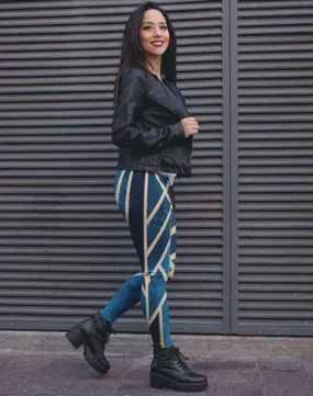 Art Deco Midnight Legging