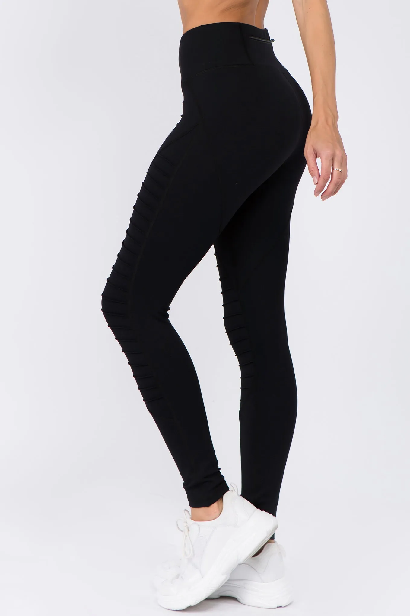 Athena High Rise Moto Workout Legging