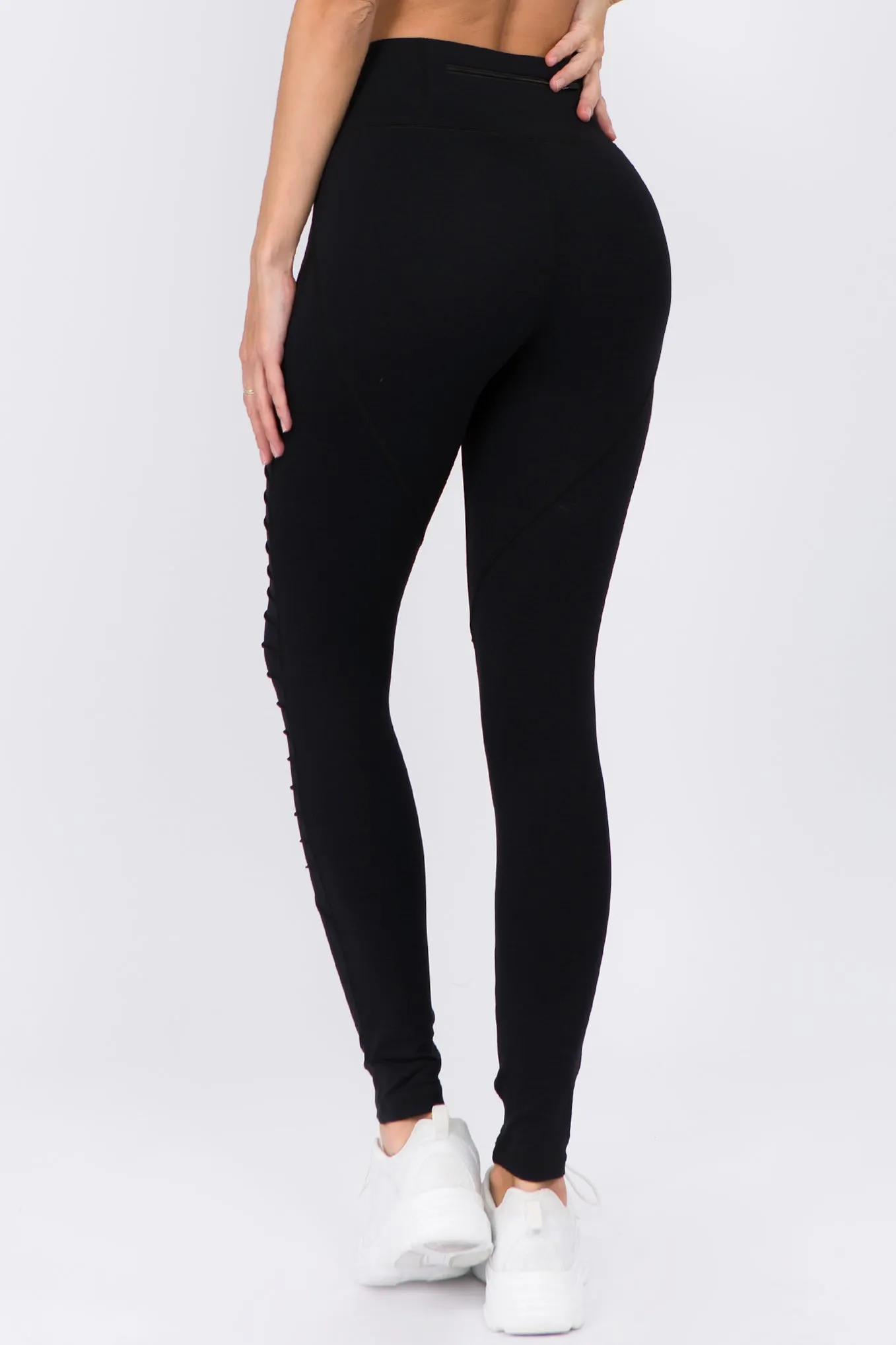 Athena High Rise Moto Workout Legging