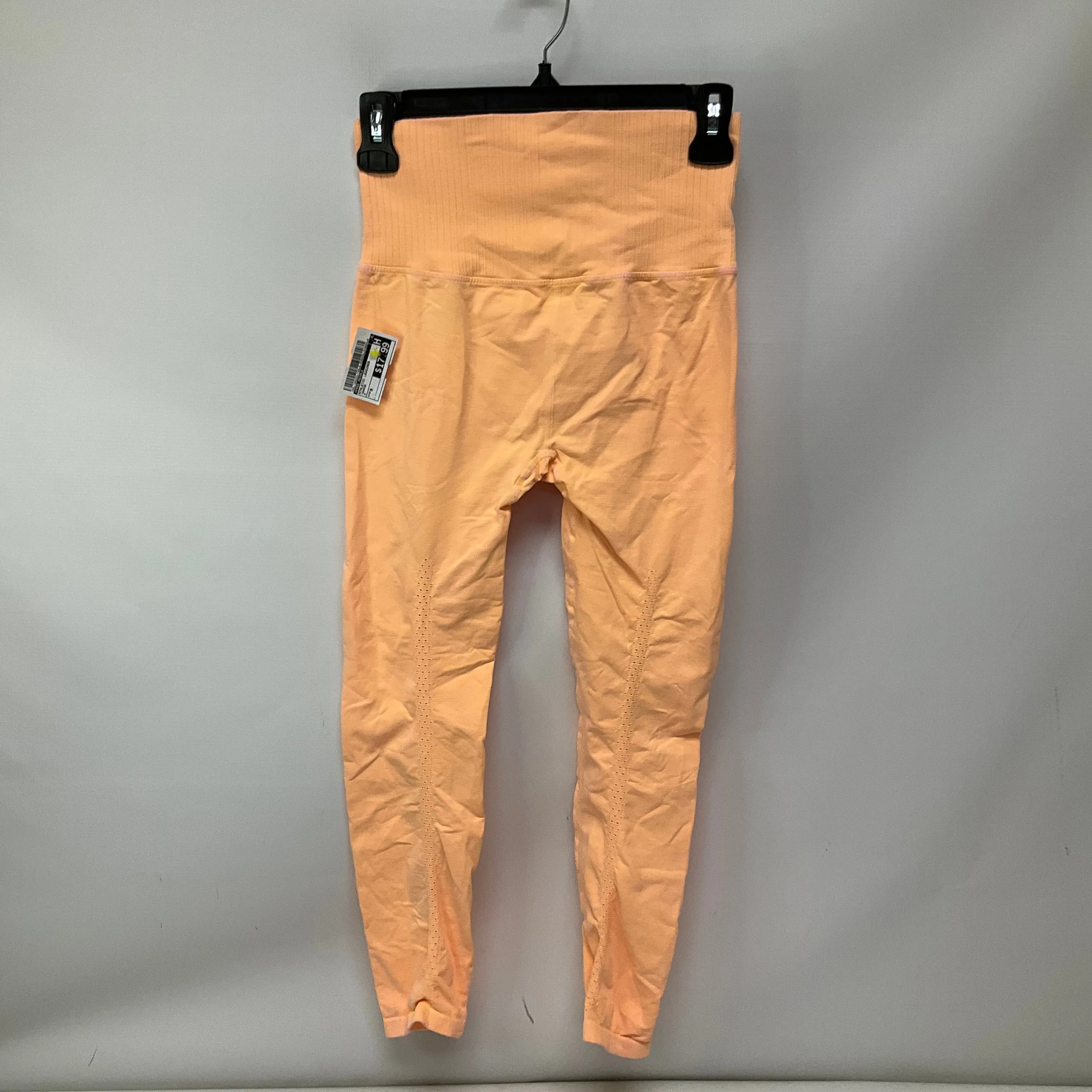 Athletic Leggings By Free People In Orange, Size: M