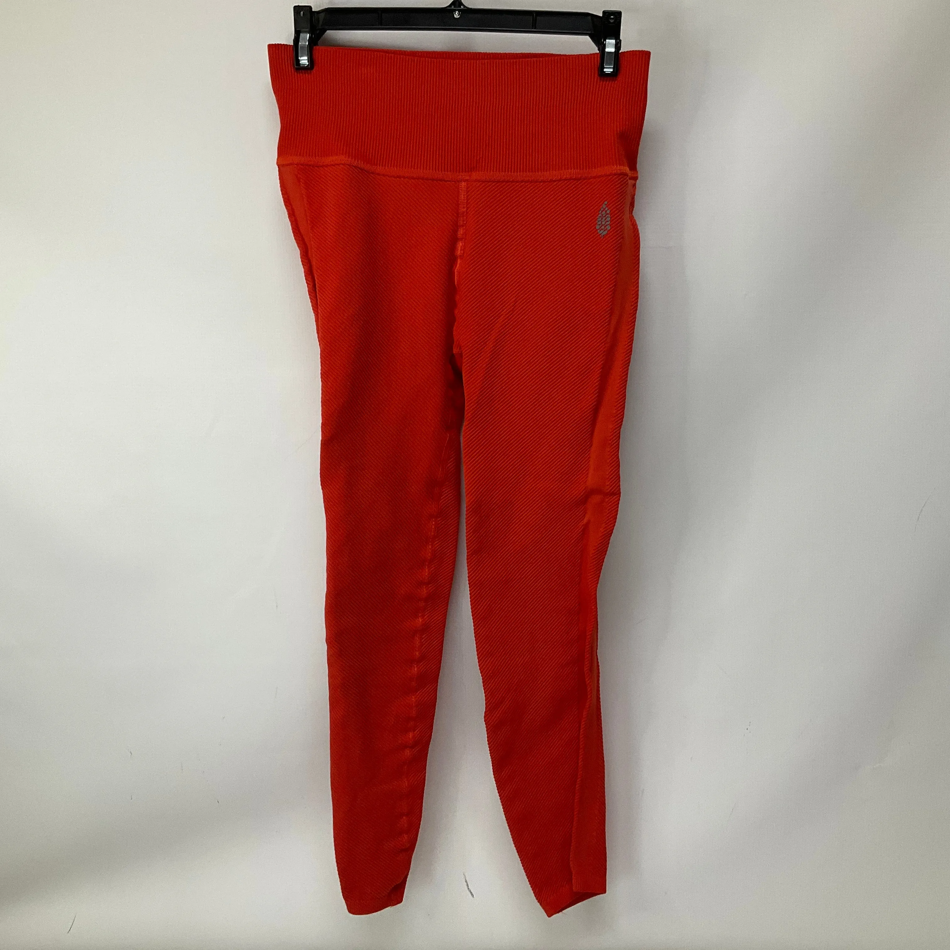 Athletic Leggings By Free People In Orange, Size: M
