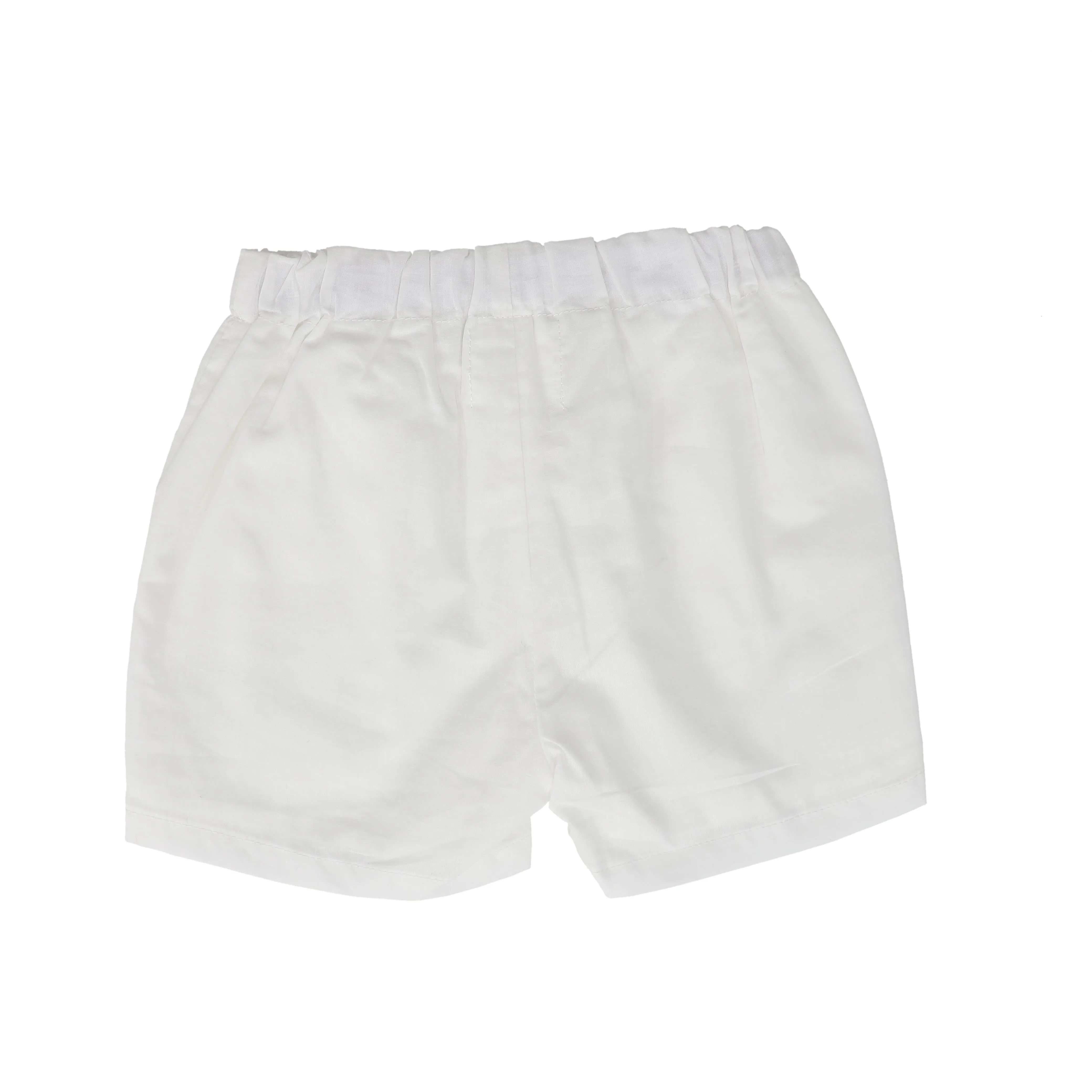 BAMBOO WHITE SHORTS [FINAL SALE]
