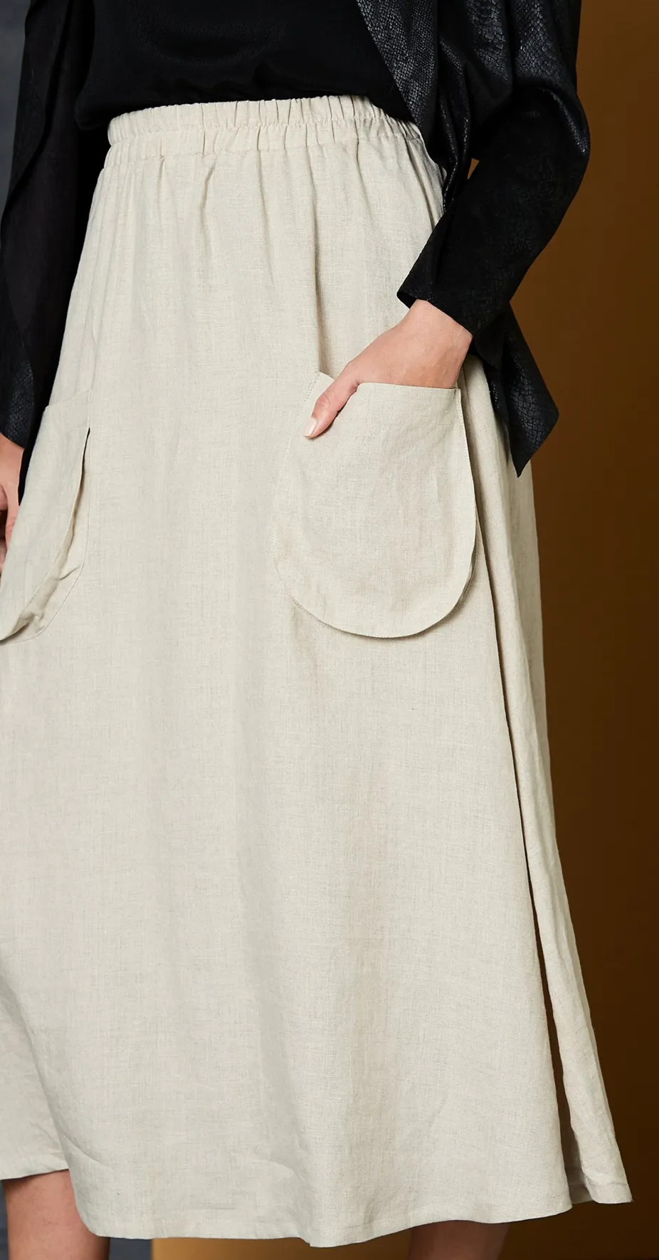 Bask Flax Skirt