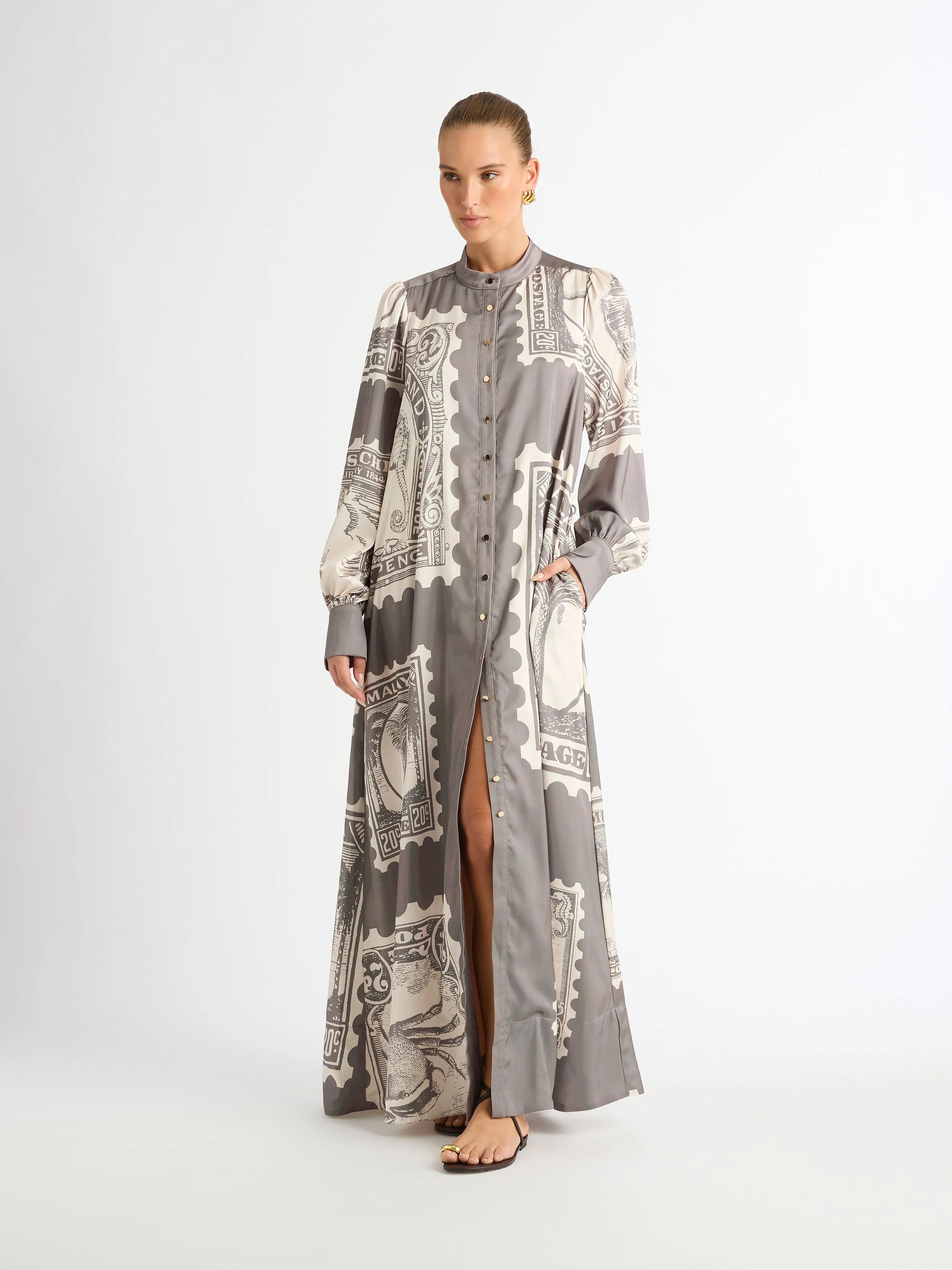 BERMUDA POST MAXI DRESS