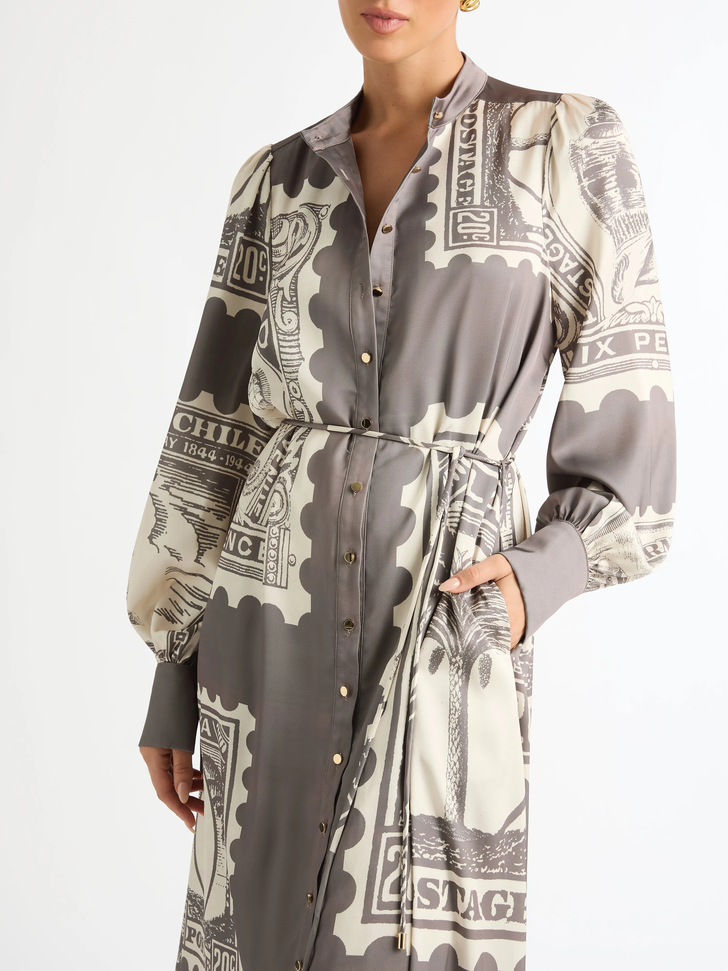 BERMUDA POST MAXI DRESS