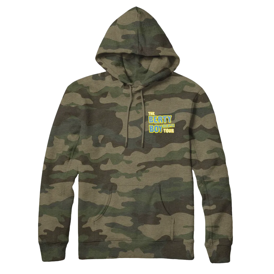 Berty Boy Relapse Tour Camo Hoodie