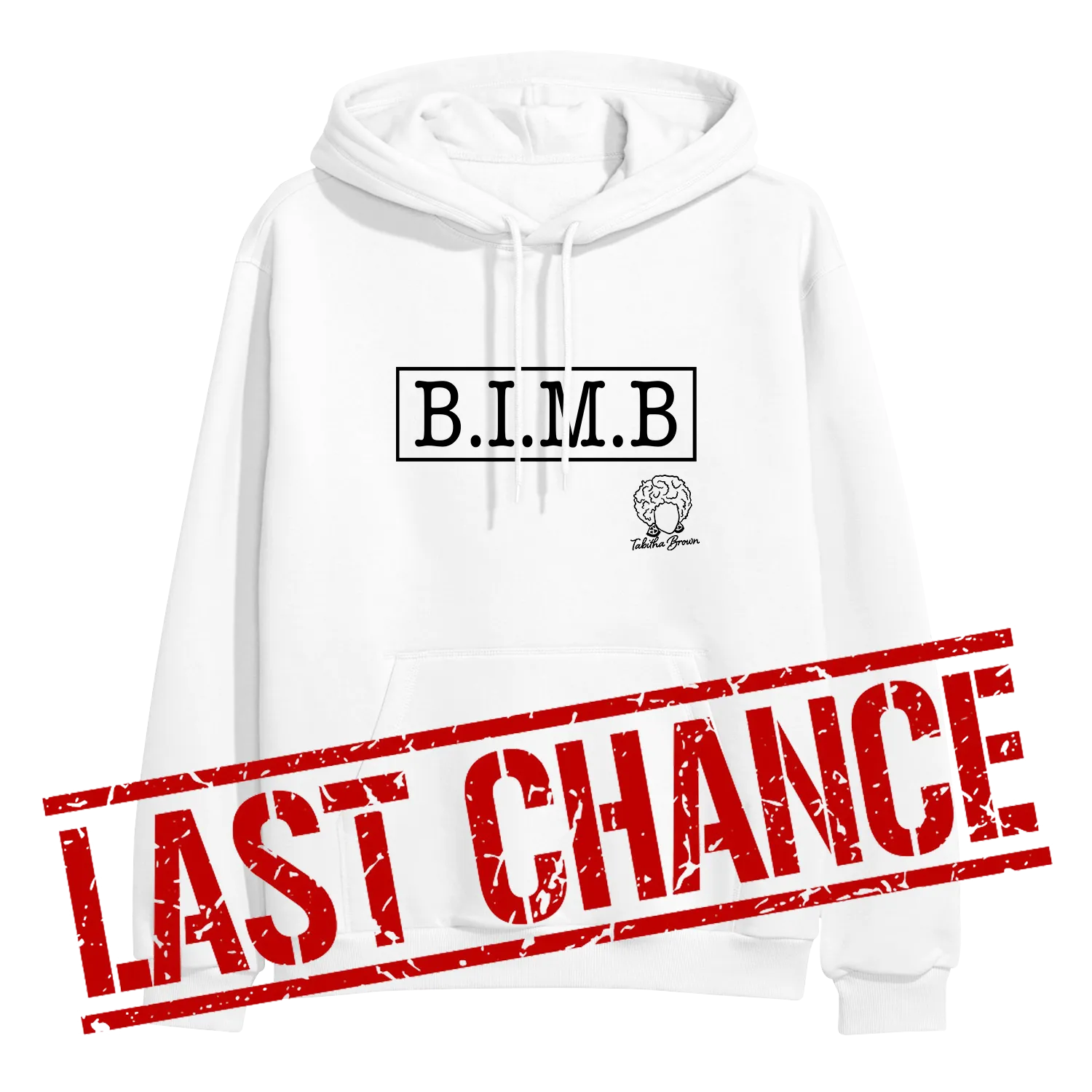 B.I.M.B. White Hoodie