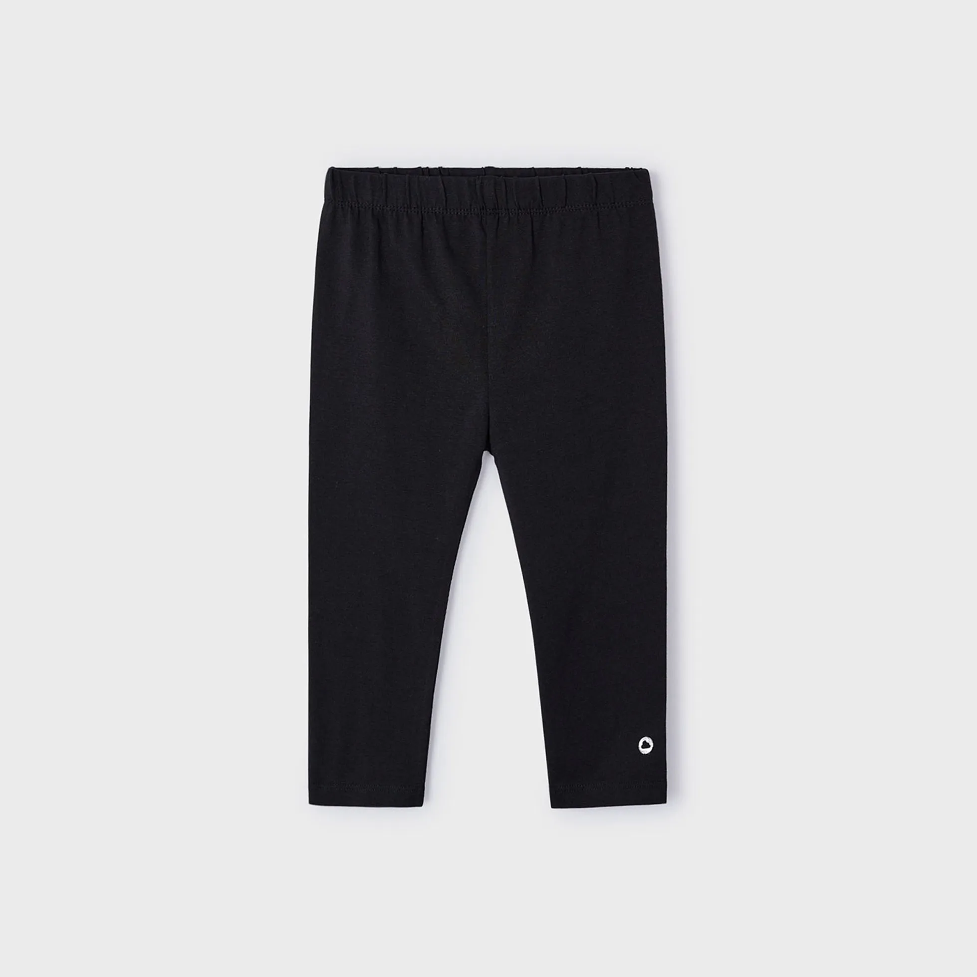 BLACK LONG BASIC LEGGINGS FOR GIRLS