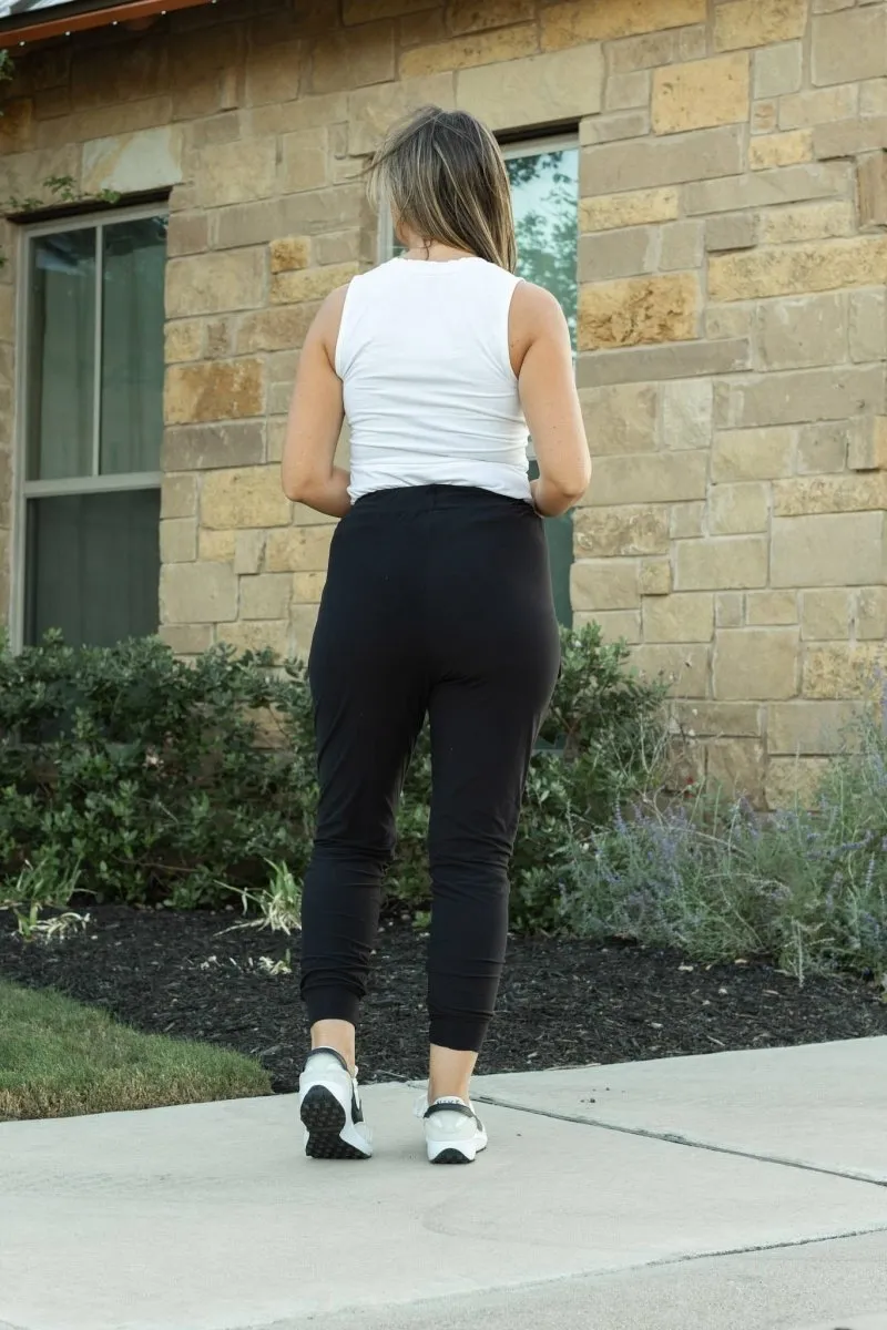 Black Lounger Leggings