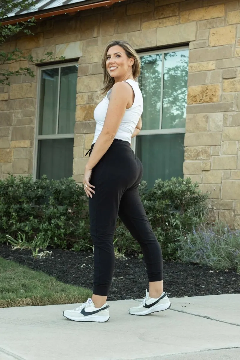 Black Lounger Leggings