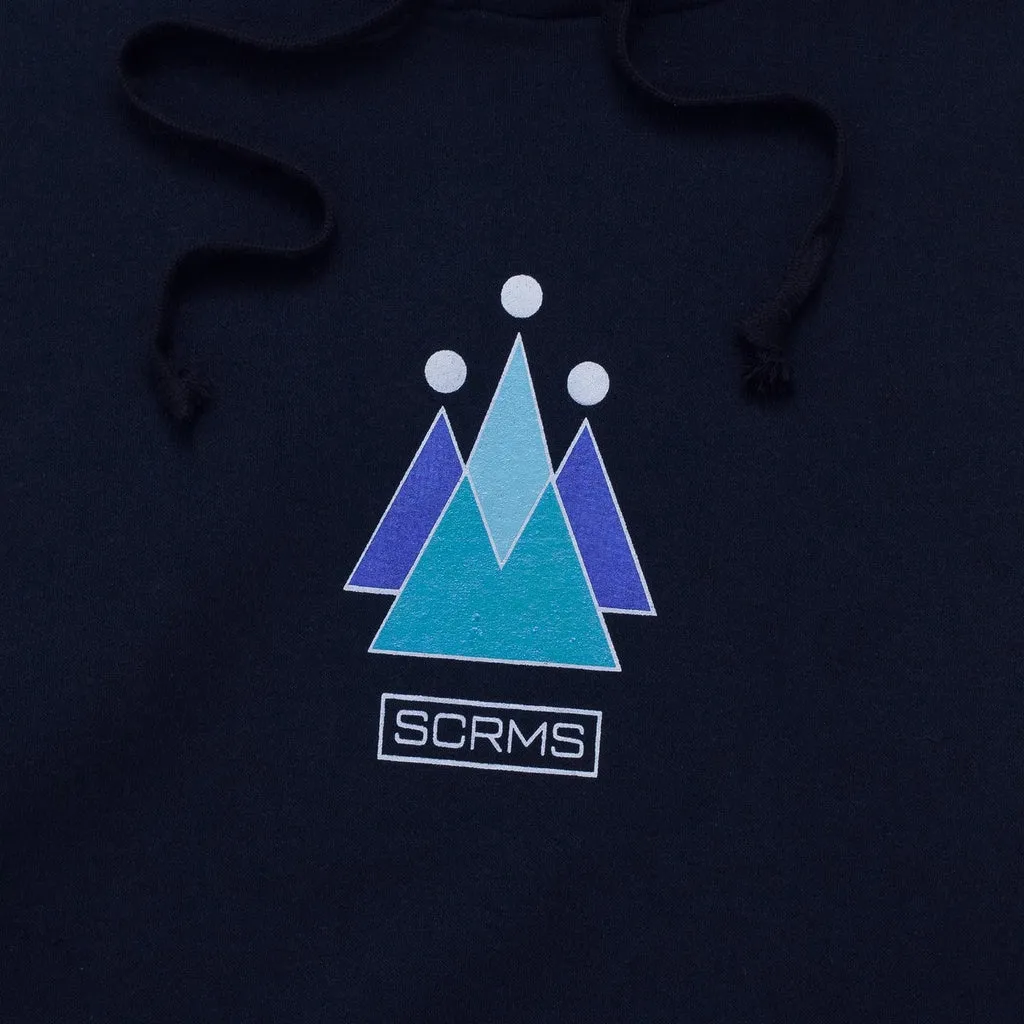 BLUE SERIES Sweater Pullover Hoodie Mountain