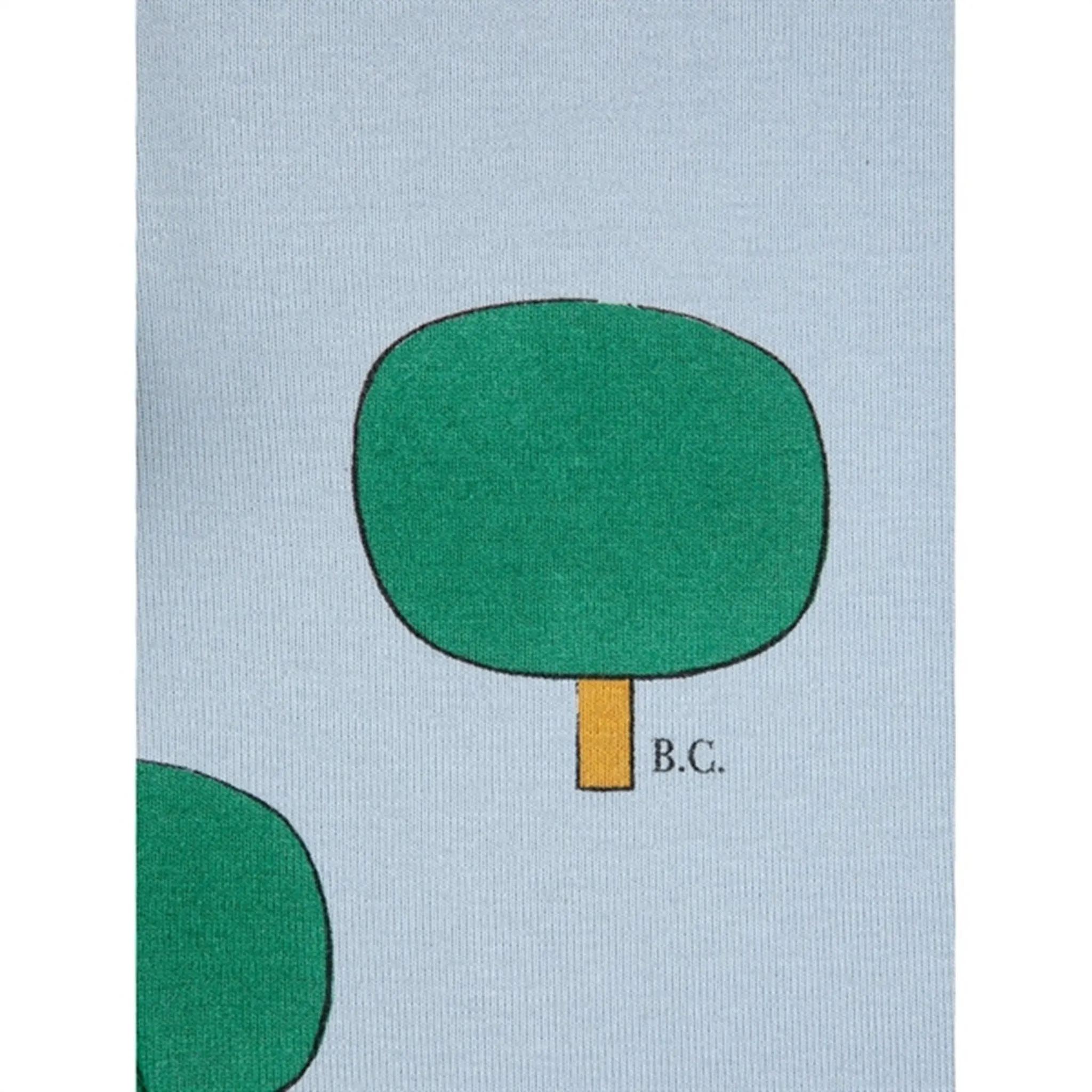 Bobo Choses Light Blue Green Tree Leggings AOP