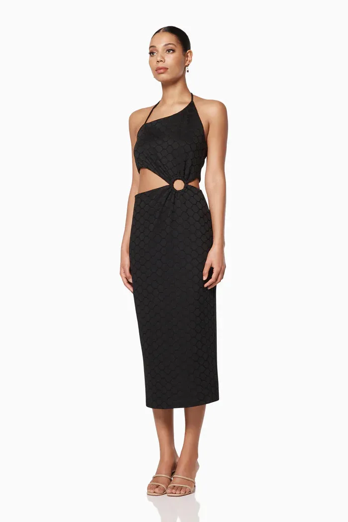 BOUQUET DRESS -BLACK