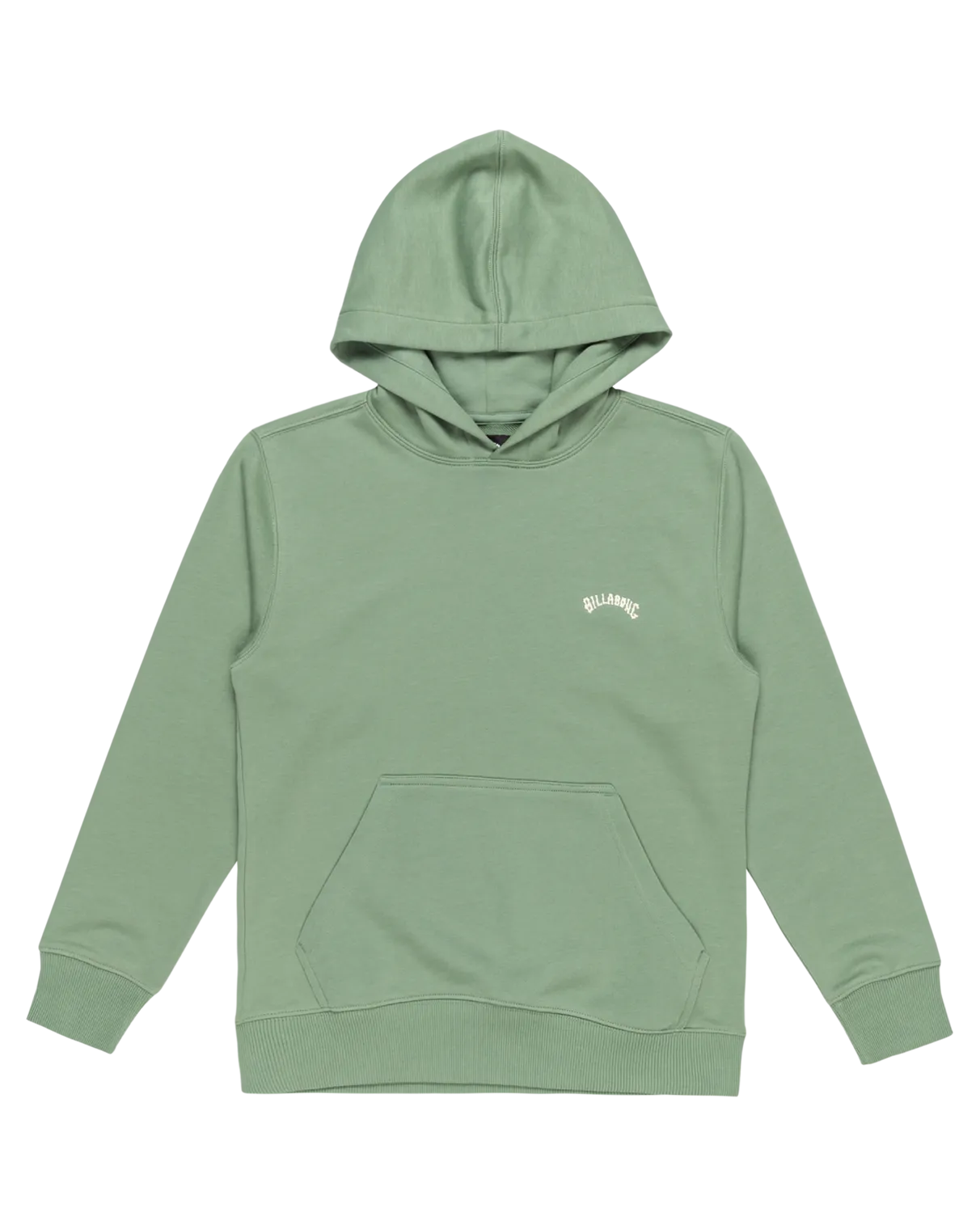 Boys Arch Pullover Hoodie in Moss