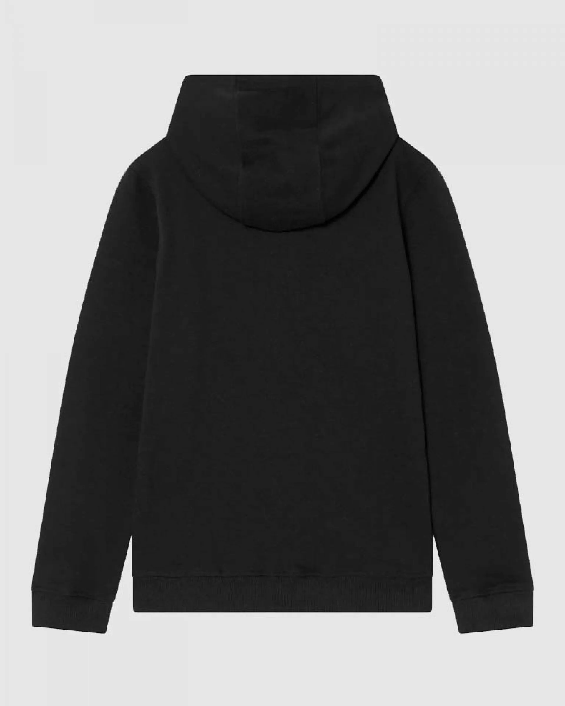 Boys Poster Logo Hoodie in Black