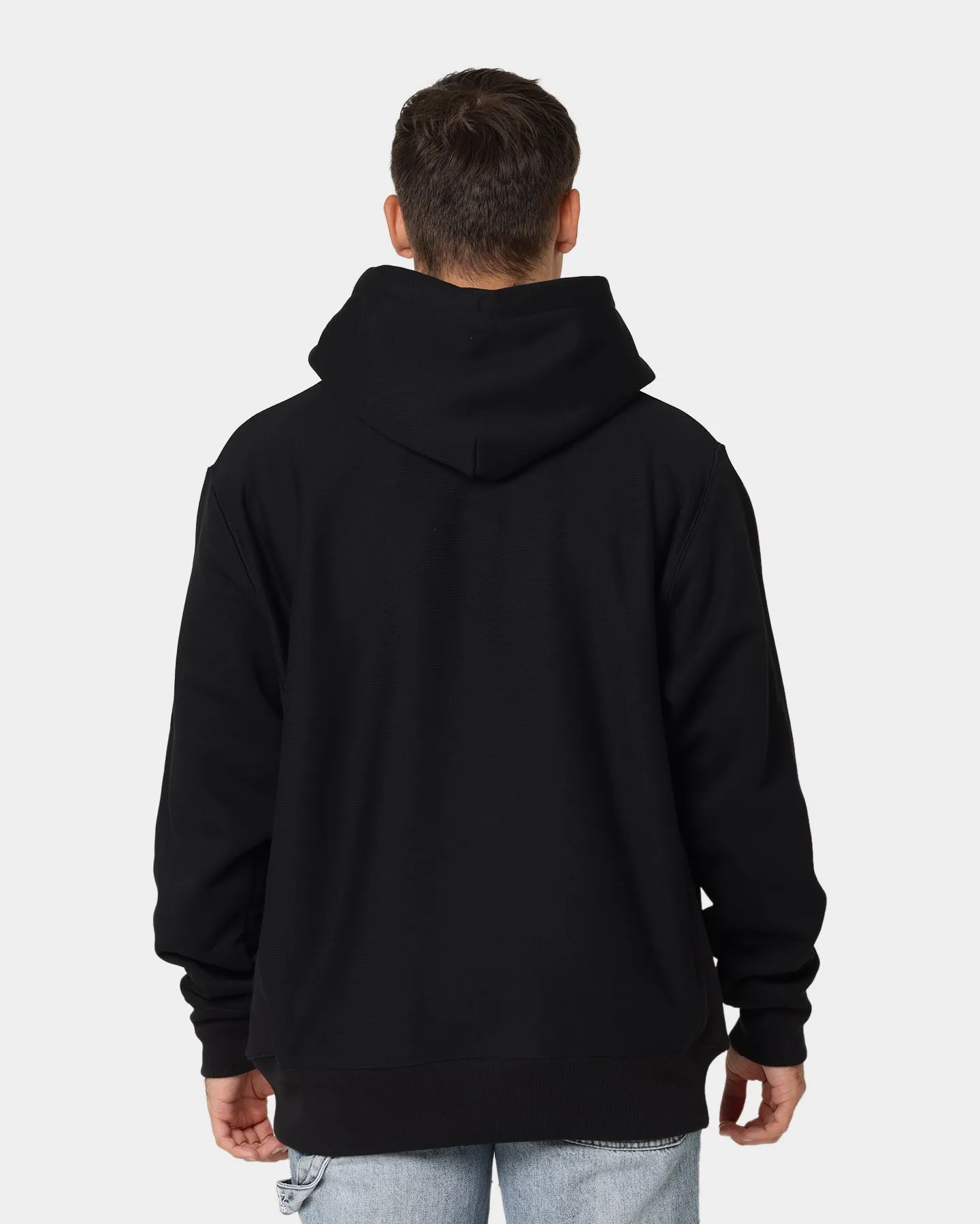 Champion Reverse Weave Roses Embroidery Hoodie Black