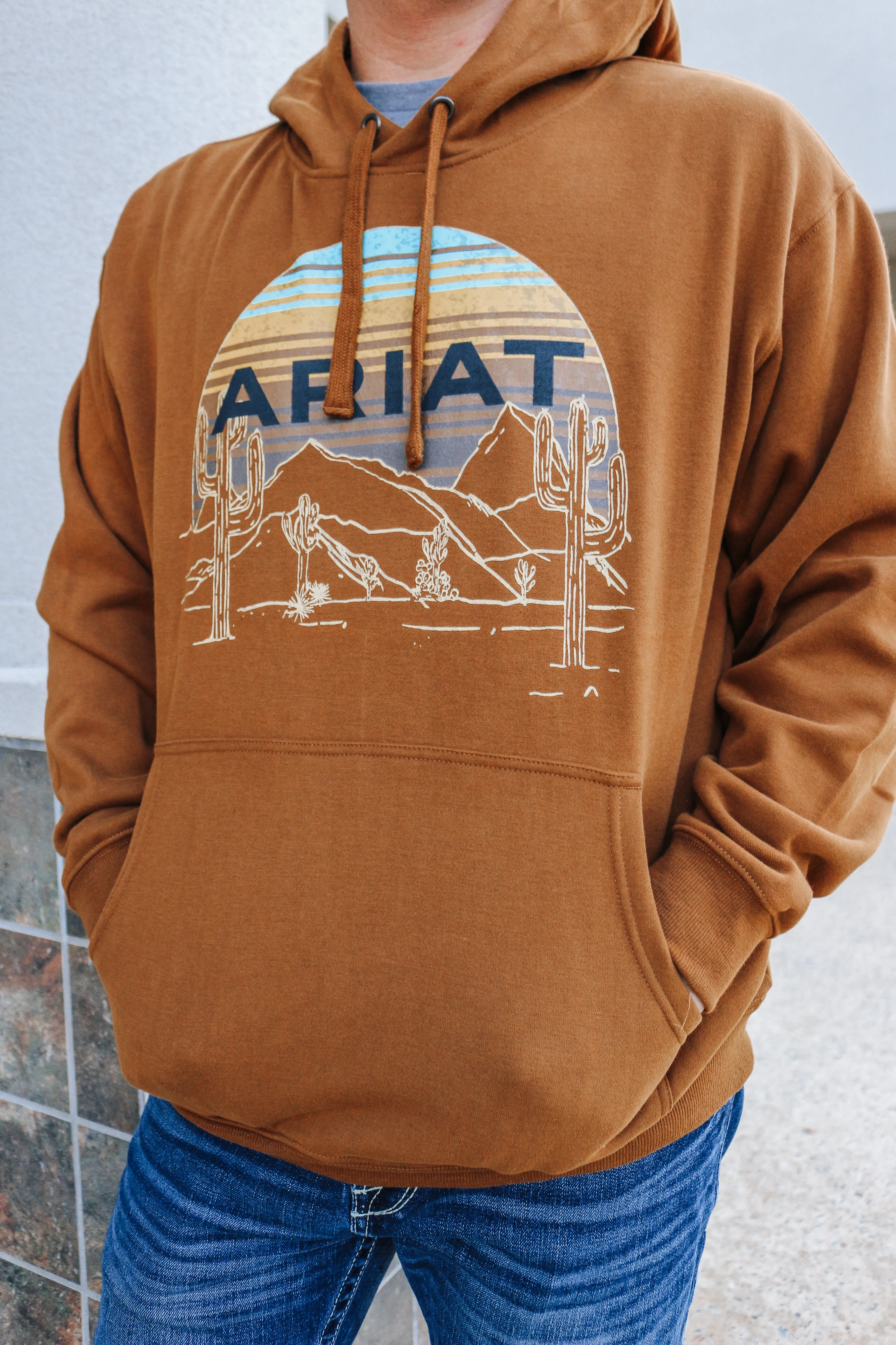 Chestnut Desert Sunrise Hoodie