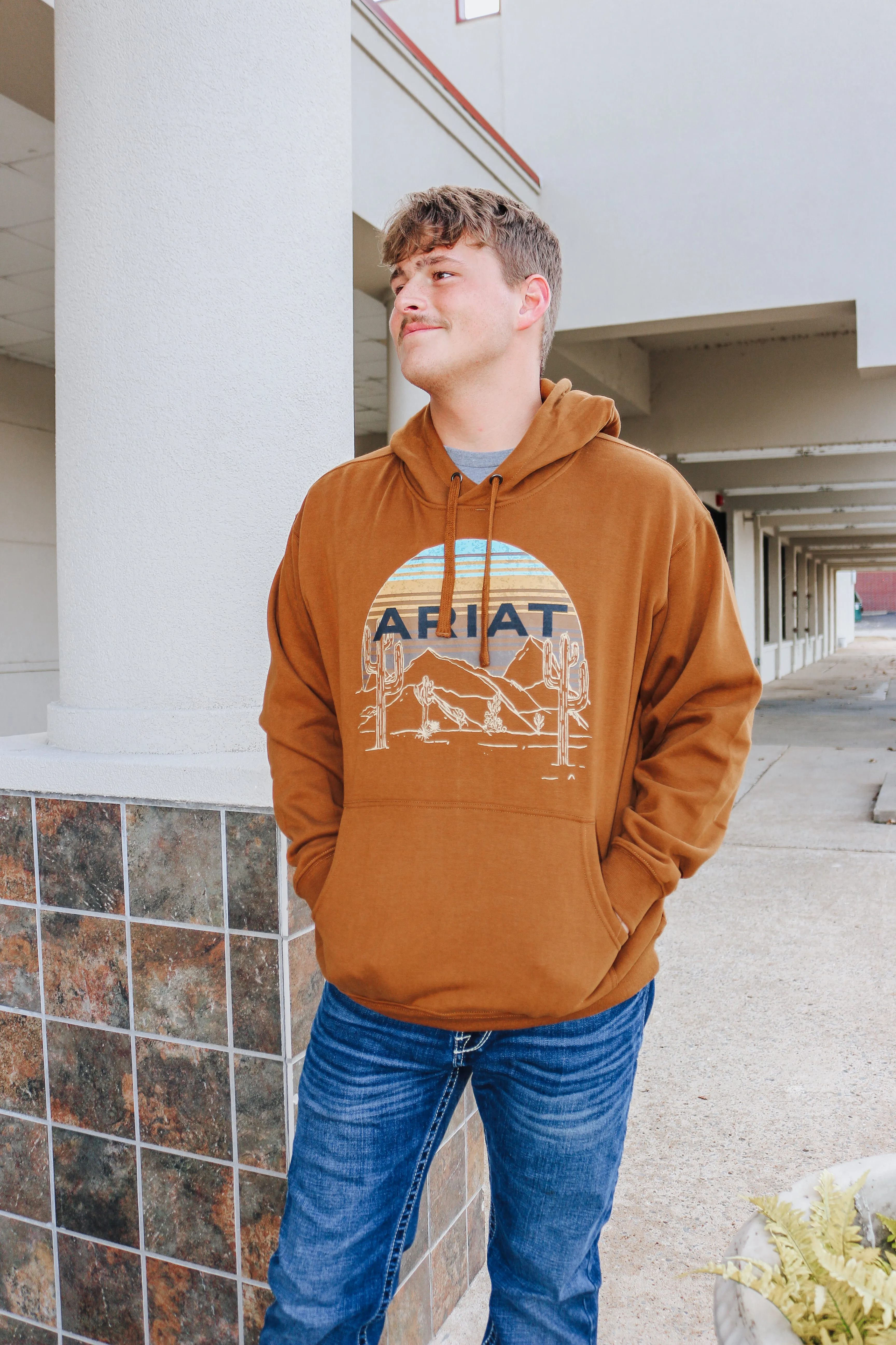 Chestnut Desert Sunrise Hoodie