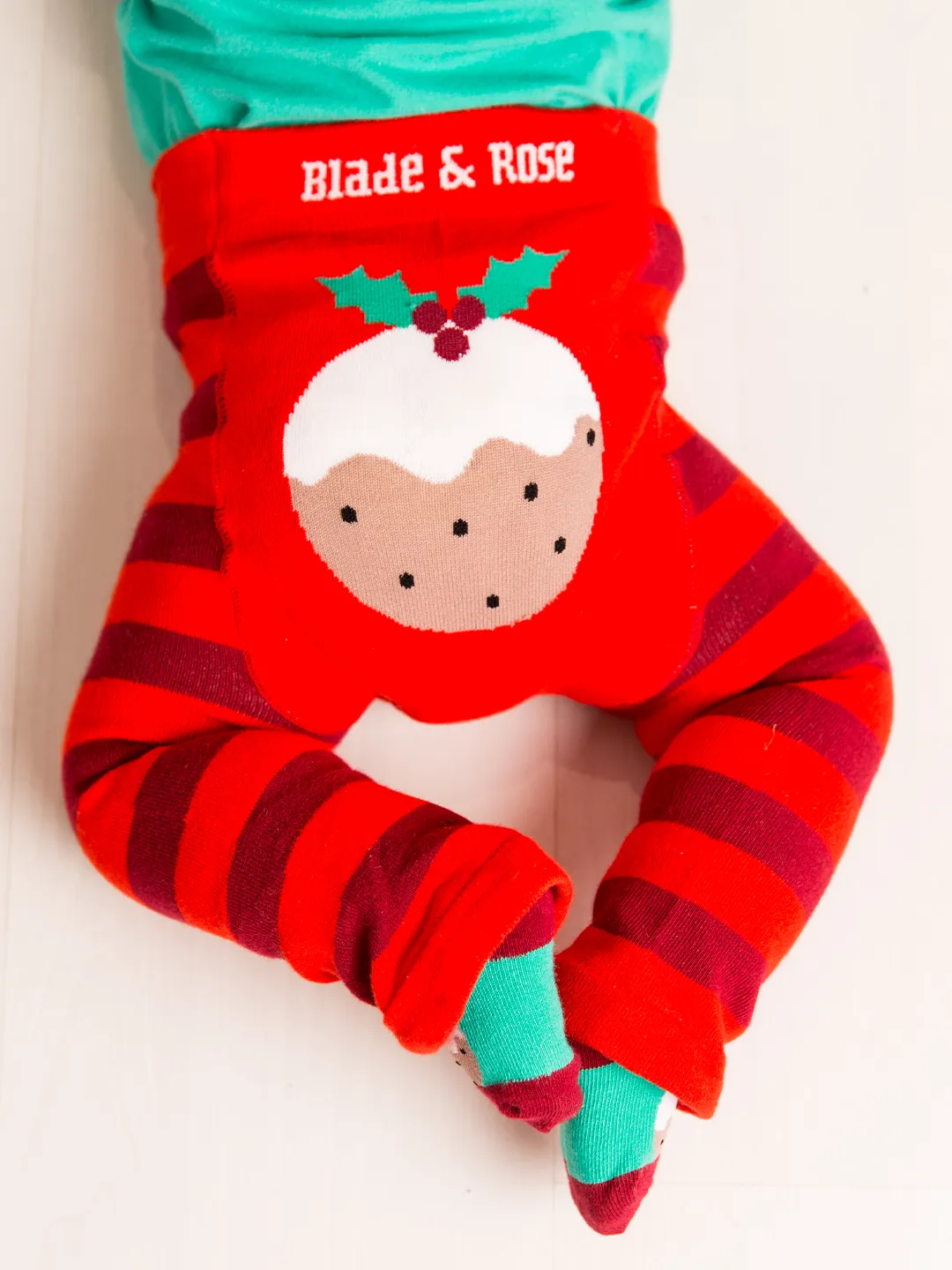 Christmas Pudding Leggings