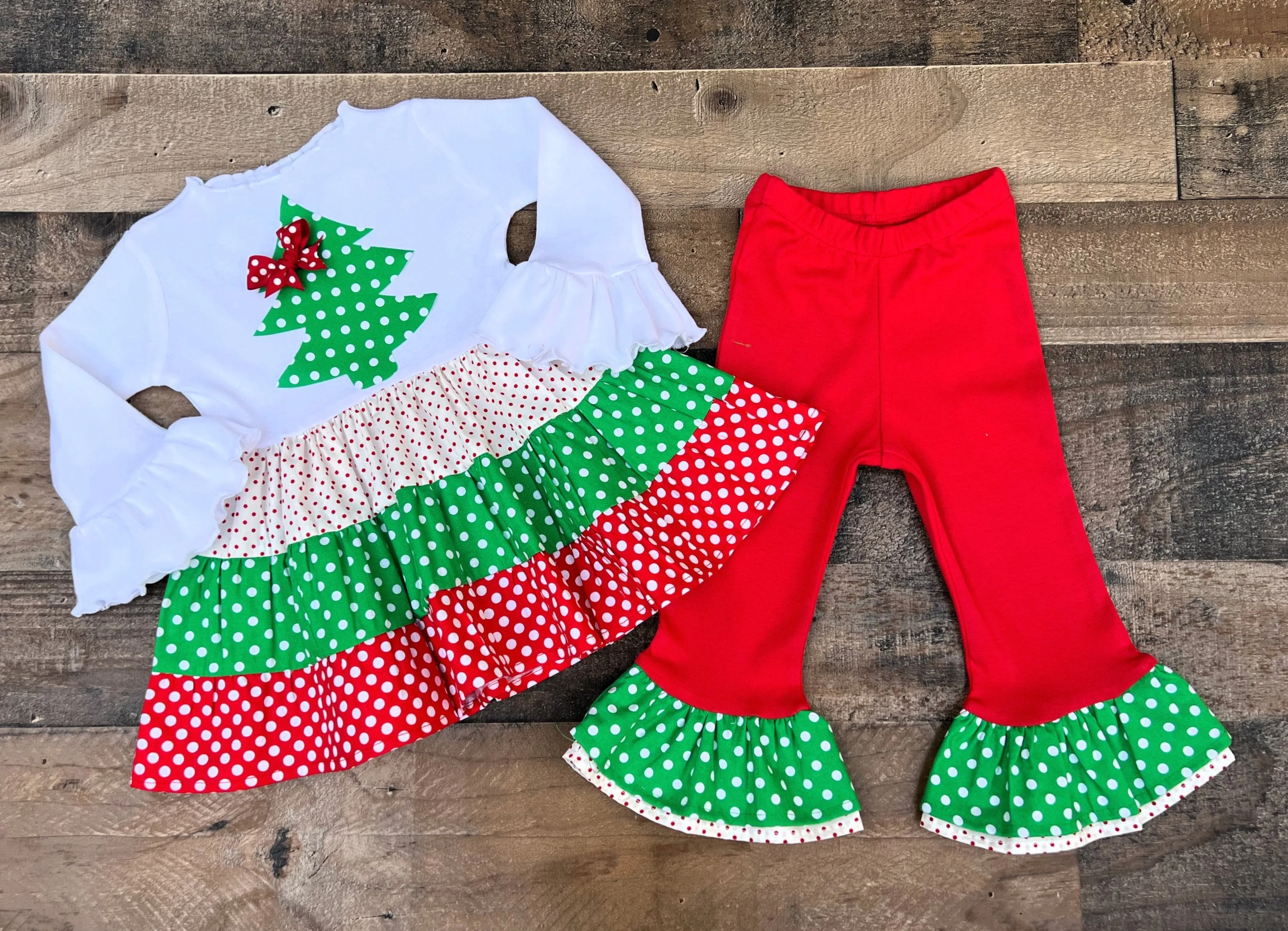 Christmas Tree Girl Outfit