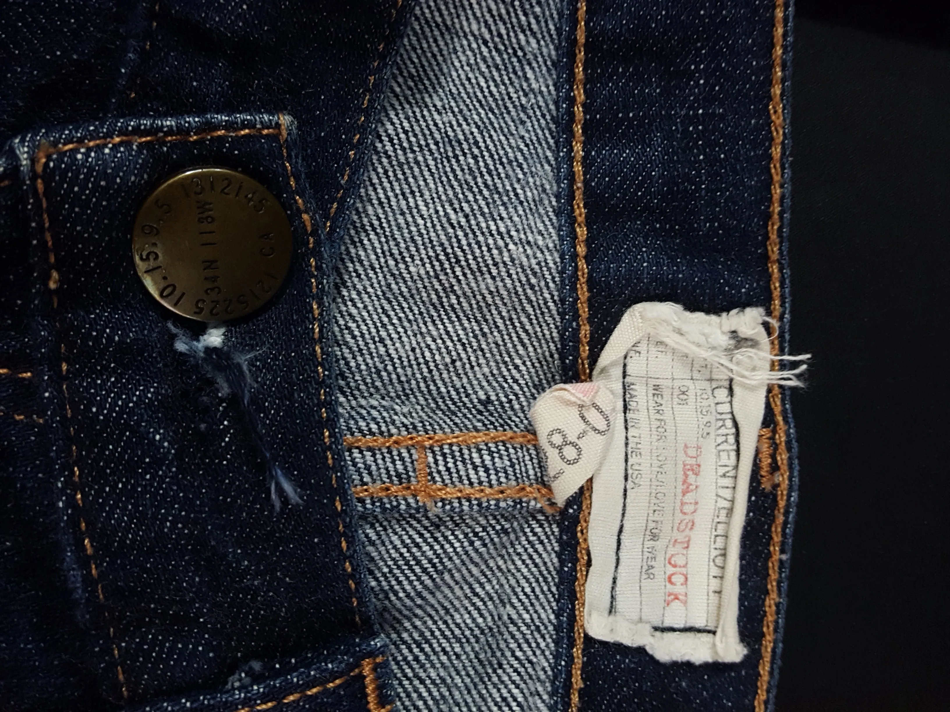Current/Elliot Deadstock Skinny Jeans Size 28