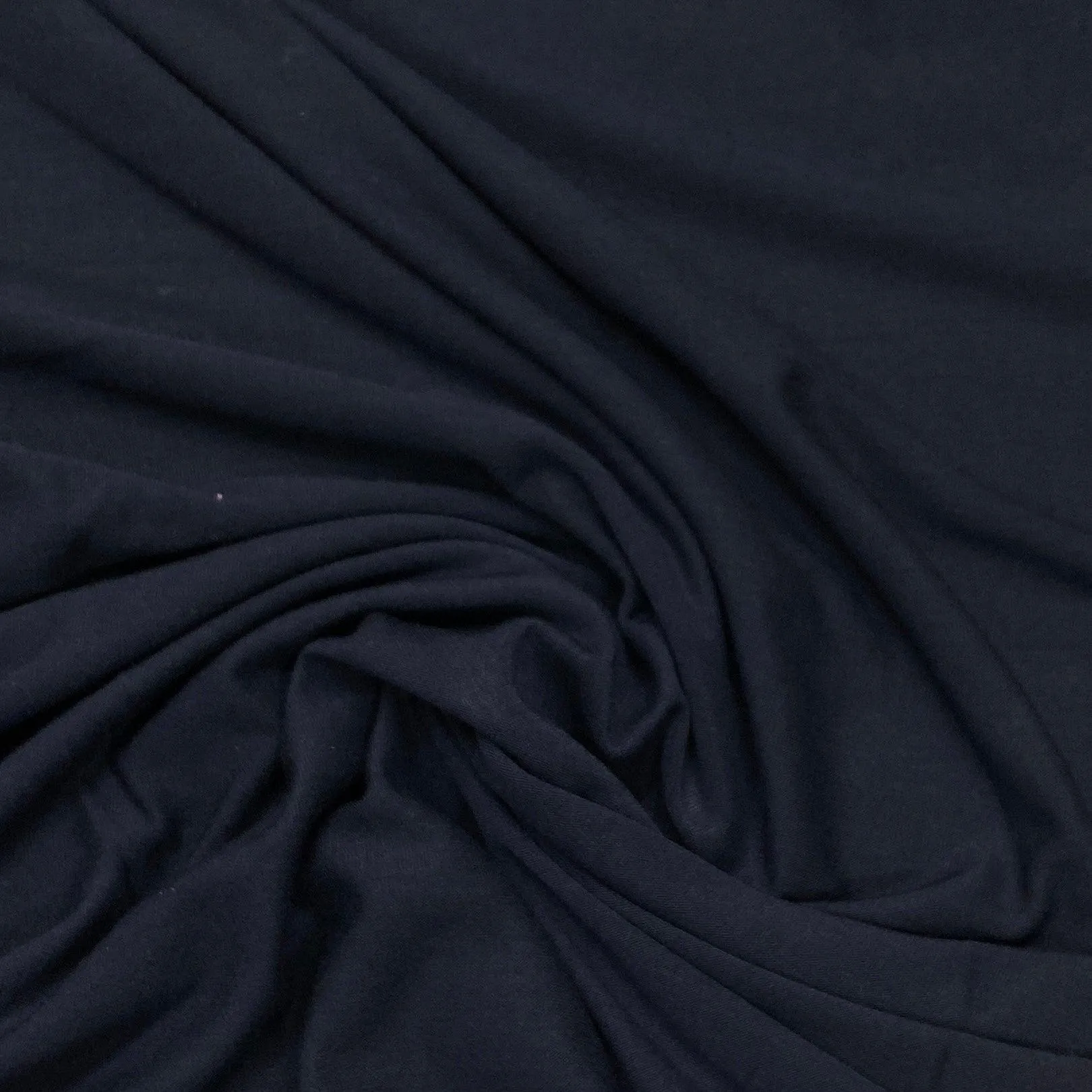 Dark Navy Tencel/Spandex Jersey Fabric - 200 GSM