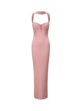 Estelle Knit Dress (Pink) (Final Sale)