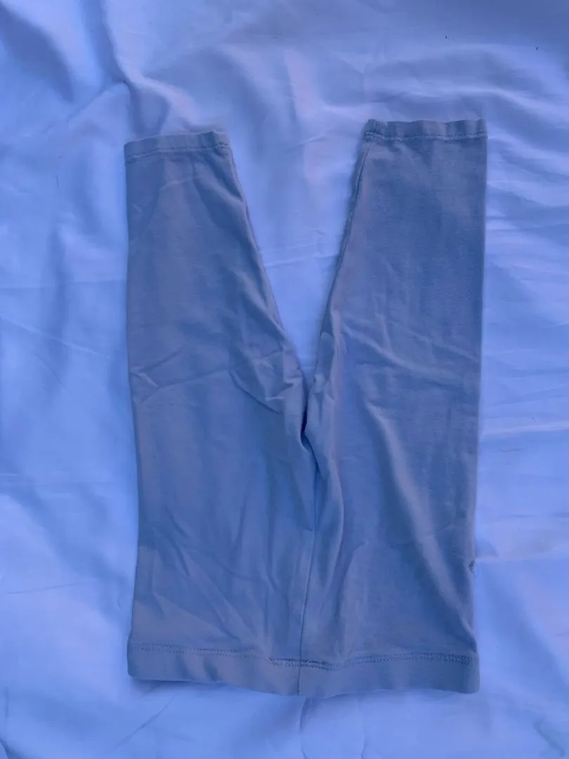 F&F peach girl's leggings size 3-4years