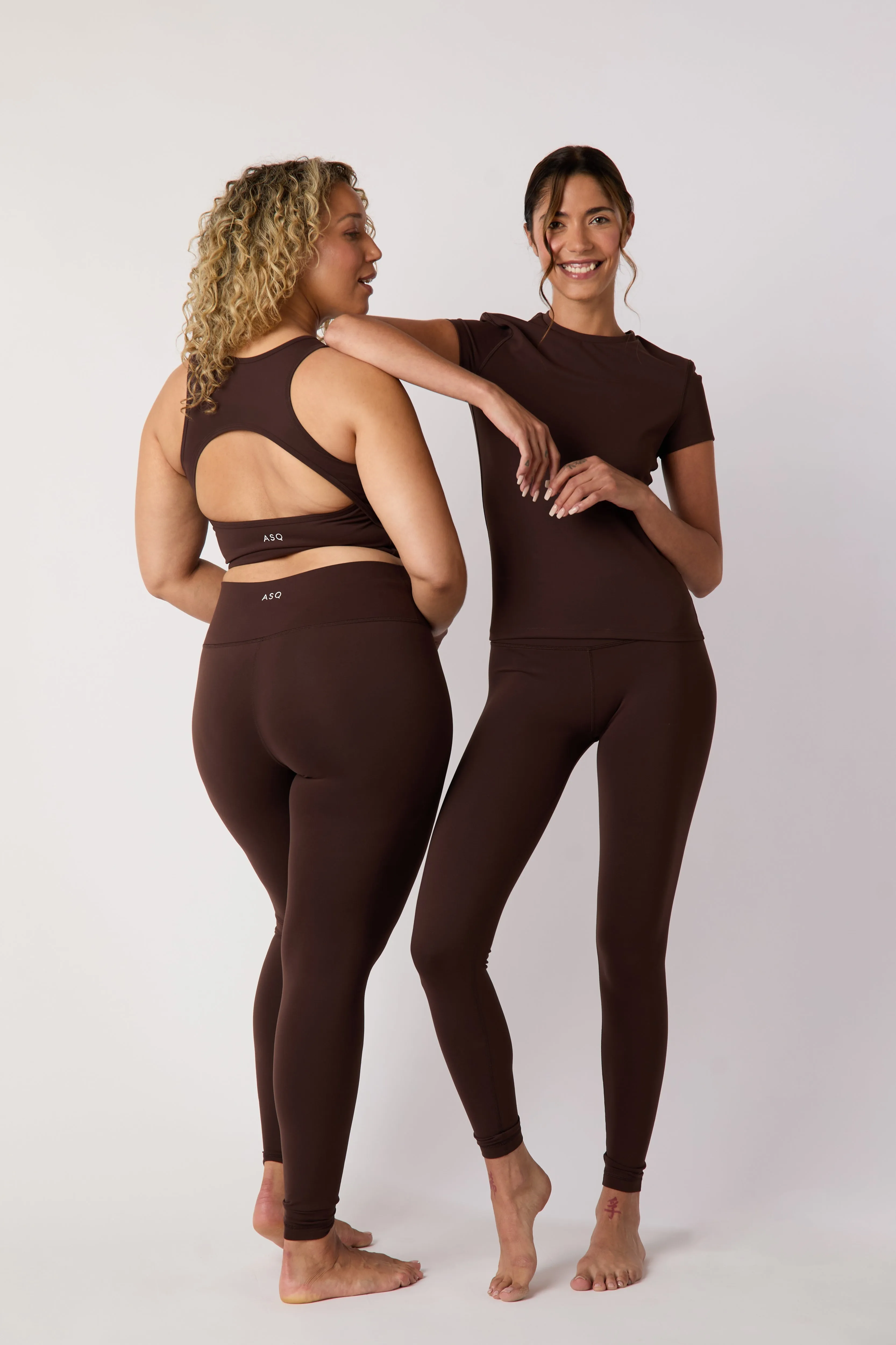 Feel Good High Waist Leggings - Espresso