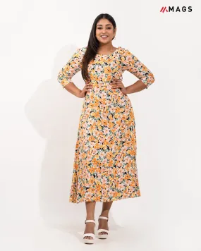 Floral Printed Maxi Dress