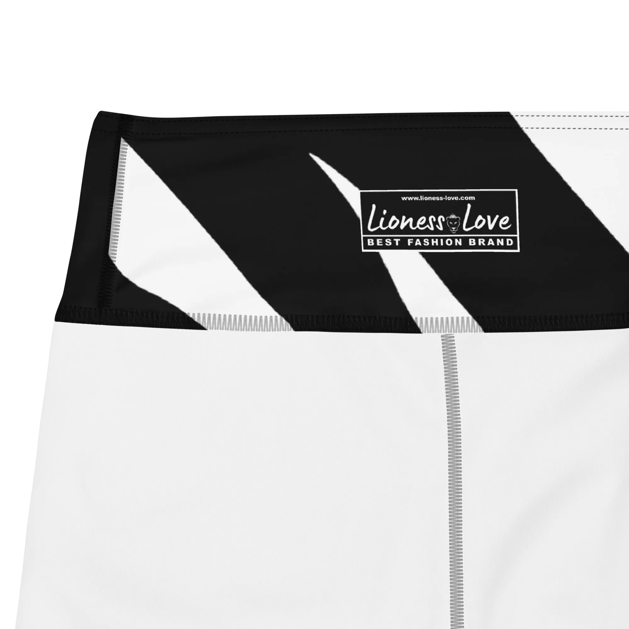 Funky Zebra Print Yoga Leggings, lioness-love