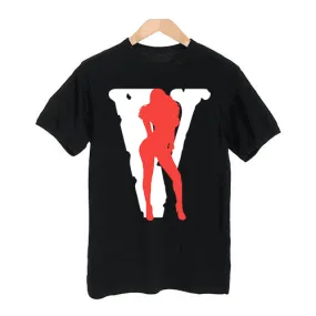 Giftngon - Vlone Style Stripper Girl T-Shirt