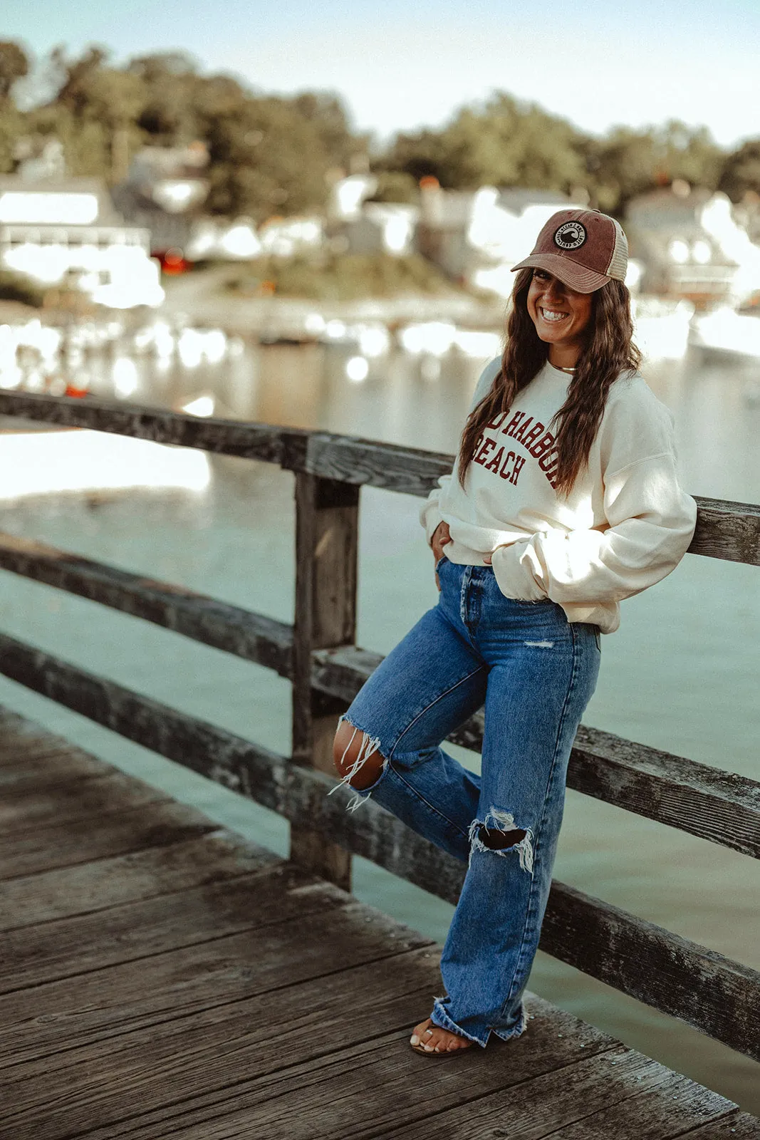 Good Harbor Beach Crewneck Sweatshirt