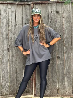 Hailey Black Foil Leggings