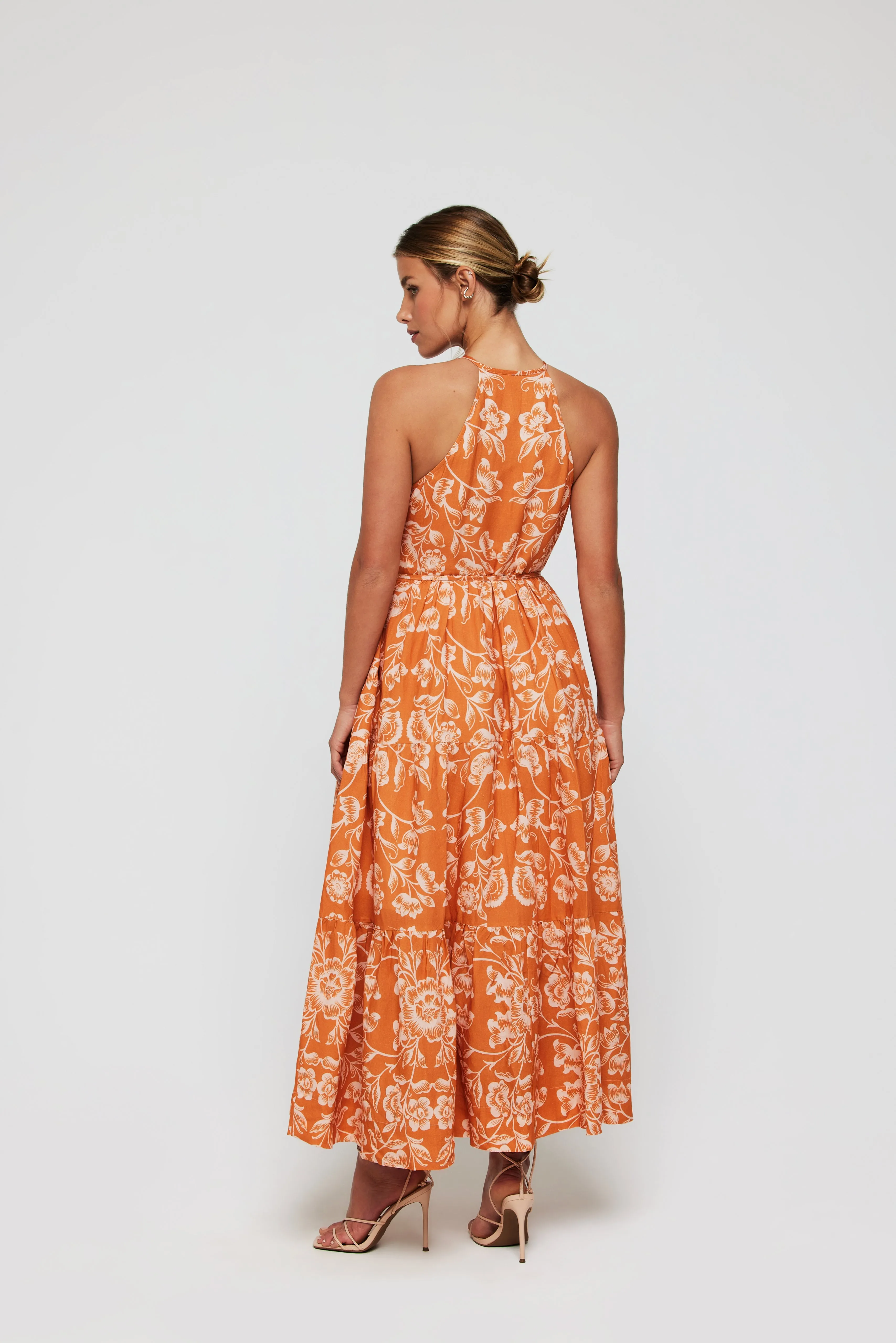 Hilde Maxi Dress - Sicilian Blossoms