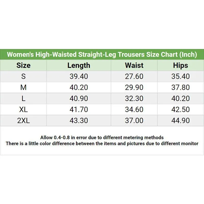 Horror Green Nightmare High-waisted Wide Leg Pants