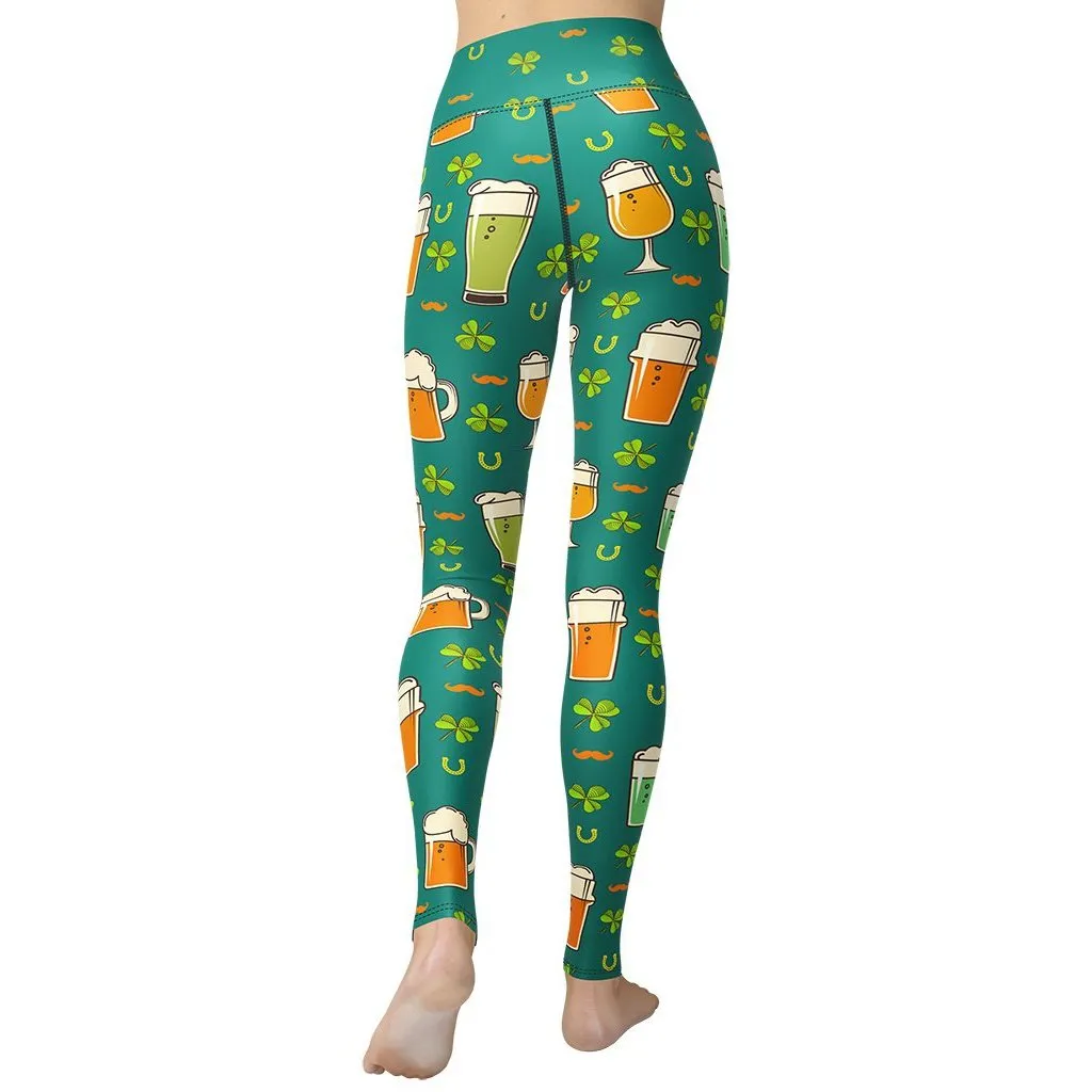 Irish Beer Yoga Leggings
