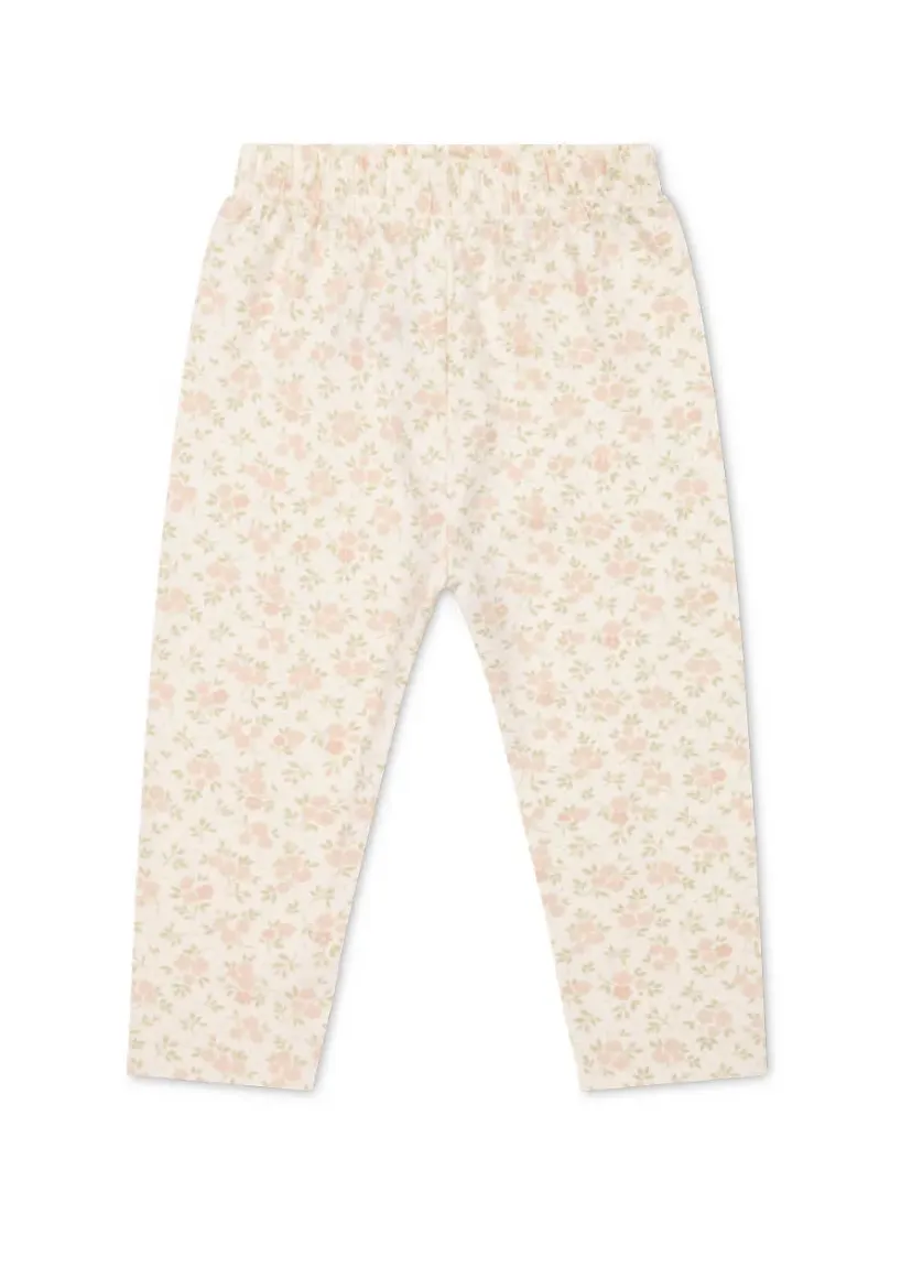 Jamie Kay - Organic Cotton Everyday Leggings in Rosalie Floral Mauve