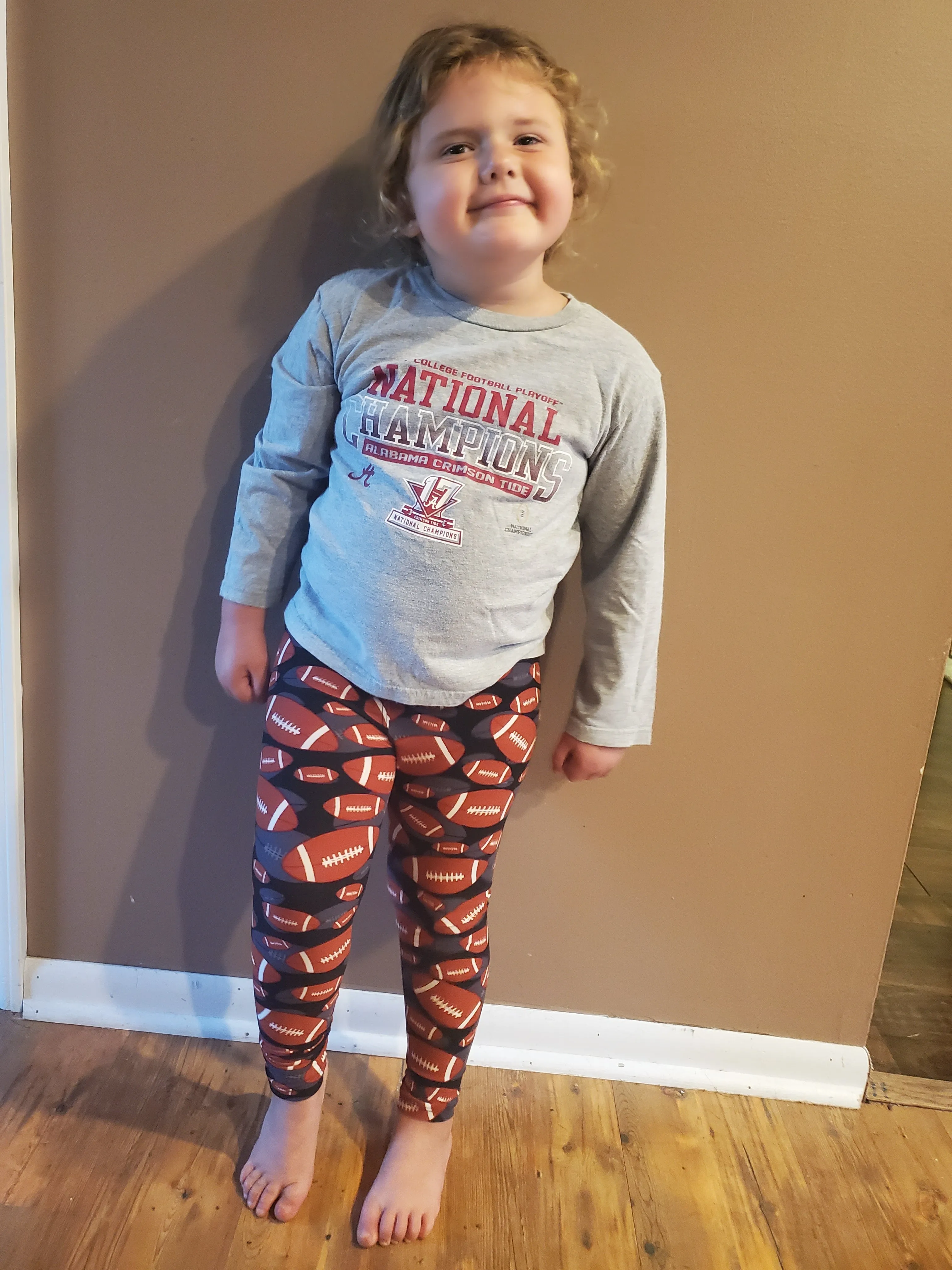 Kids Football Leggings