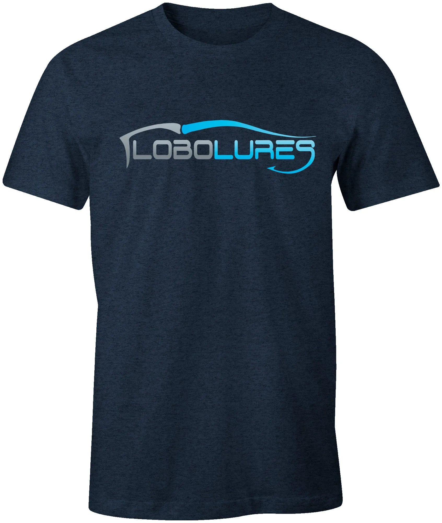Lobo Lures Signature Lure Logo Premium Cotton T-Shirt