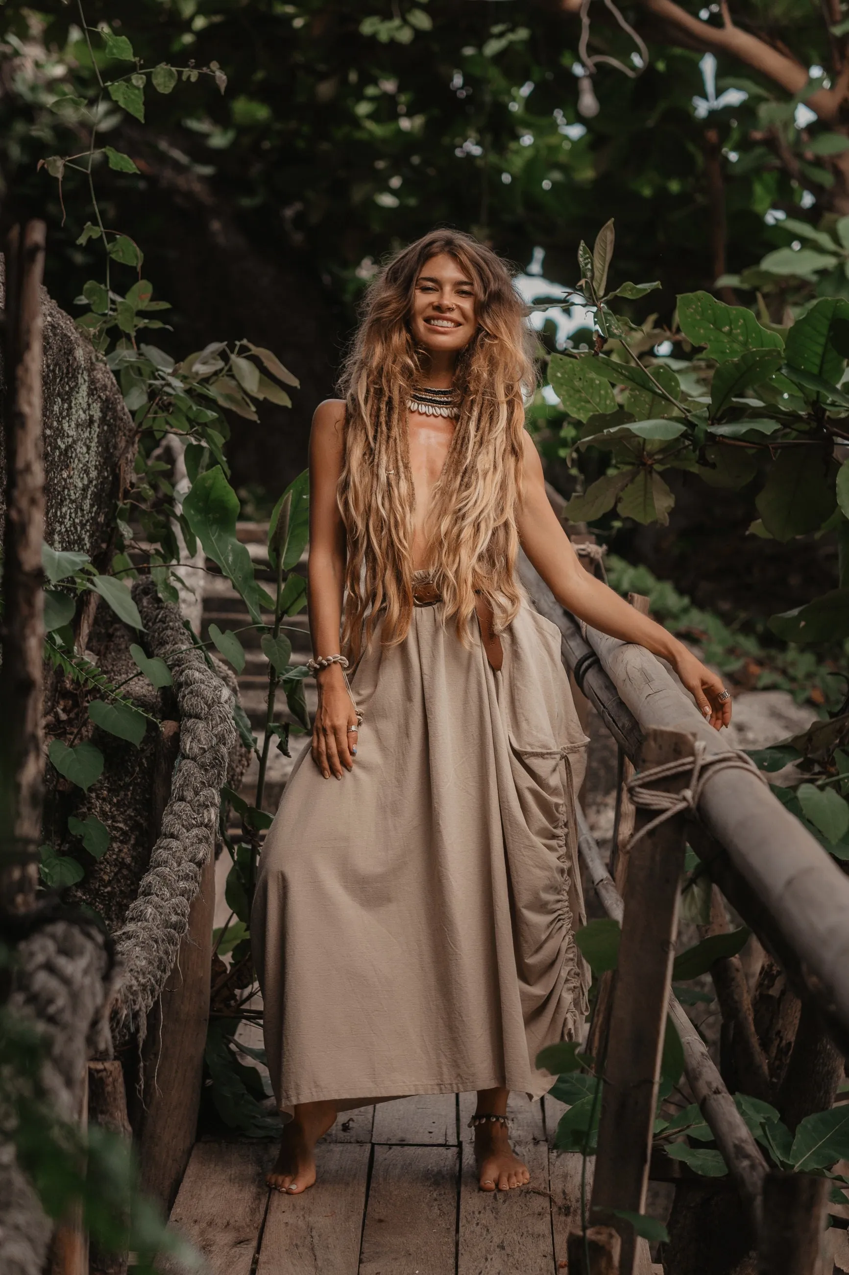 Maxi Skirt Alaina Beige