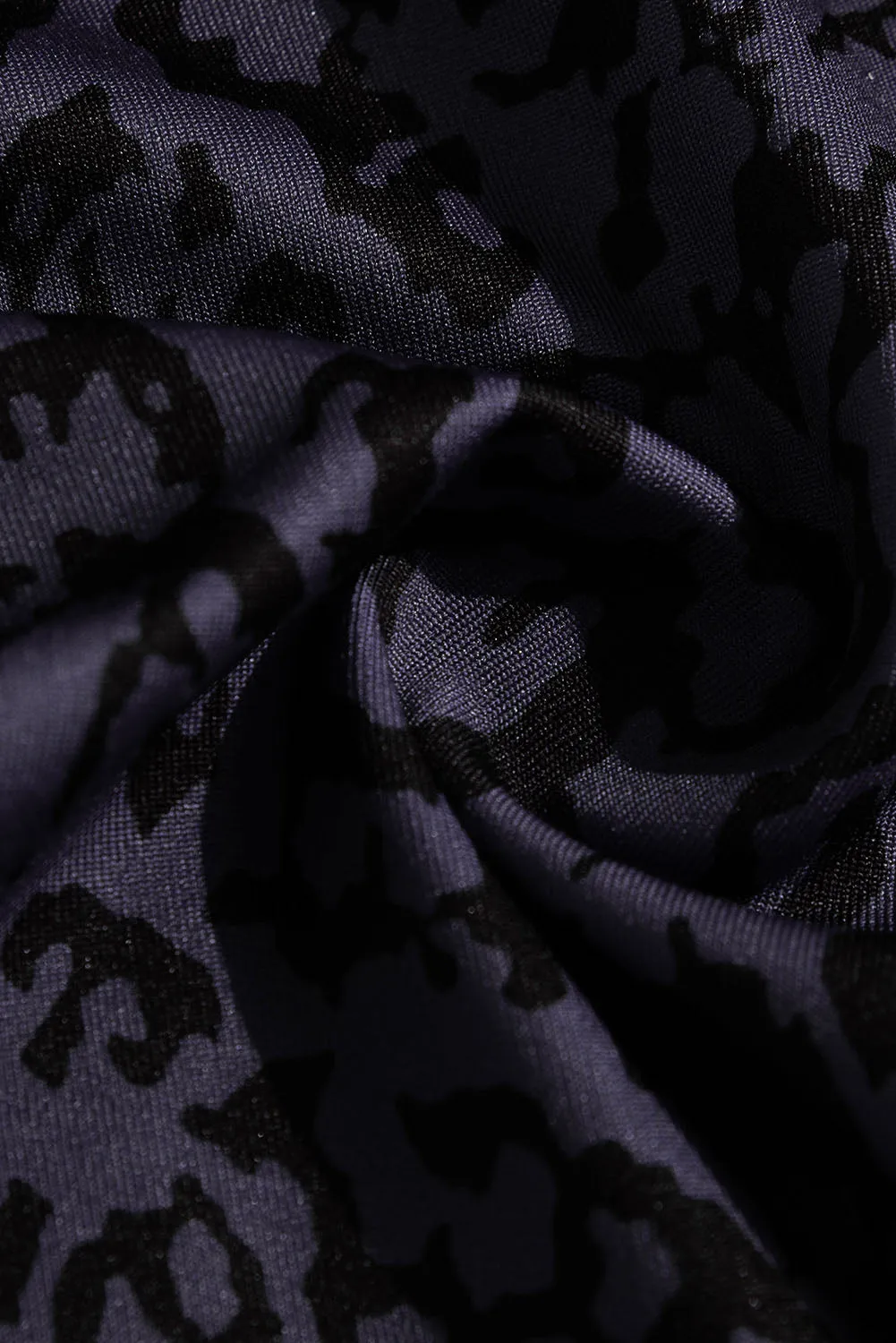 Mocha Leopard Print Active Leggings