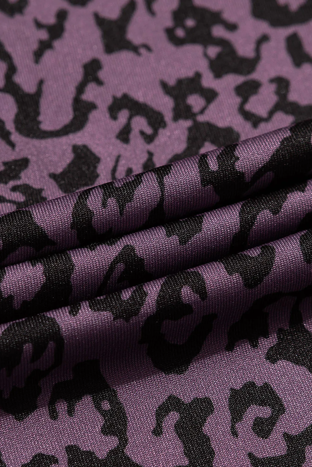 Mocha Leopard Print Active Leggings